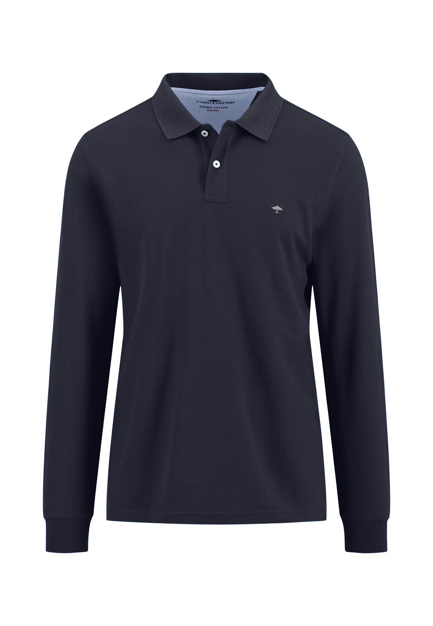 Langarm-Poloshirt aus Baumwolle - Image 12