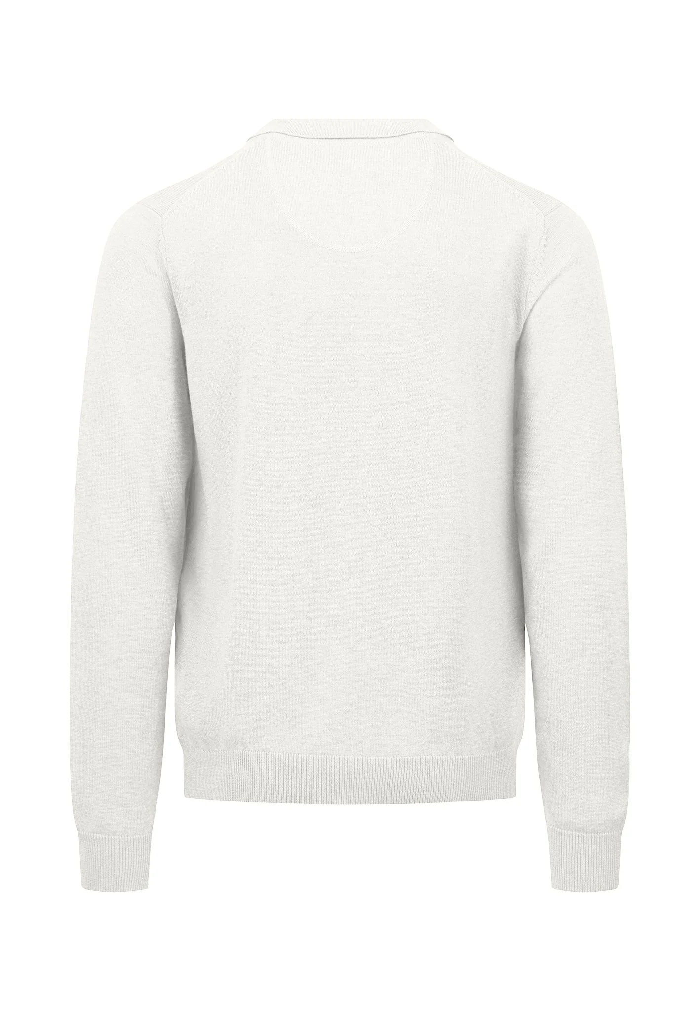 Langarm-Poloshirt aus Baumwolle mit Knopfleiste und Kragen - Image 10