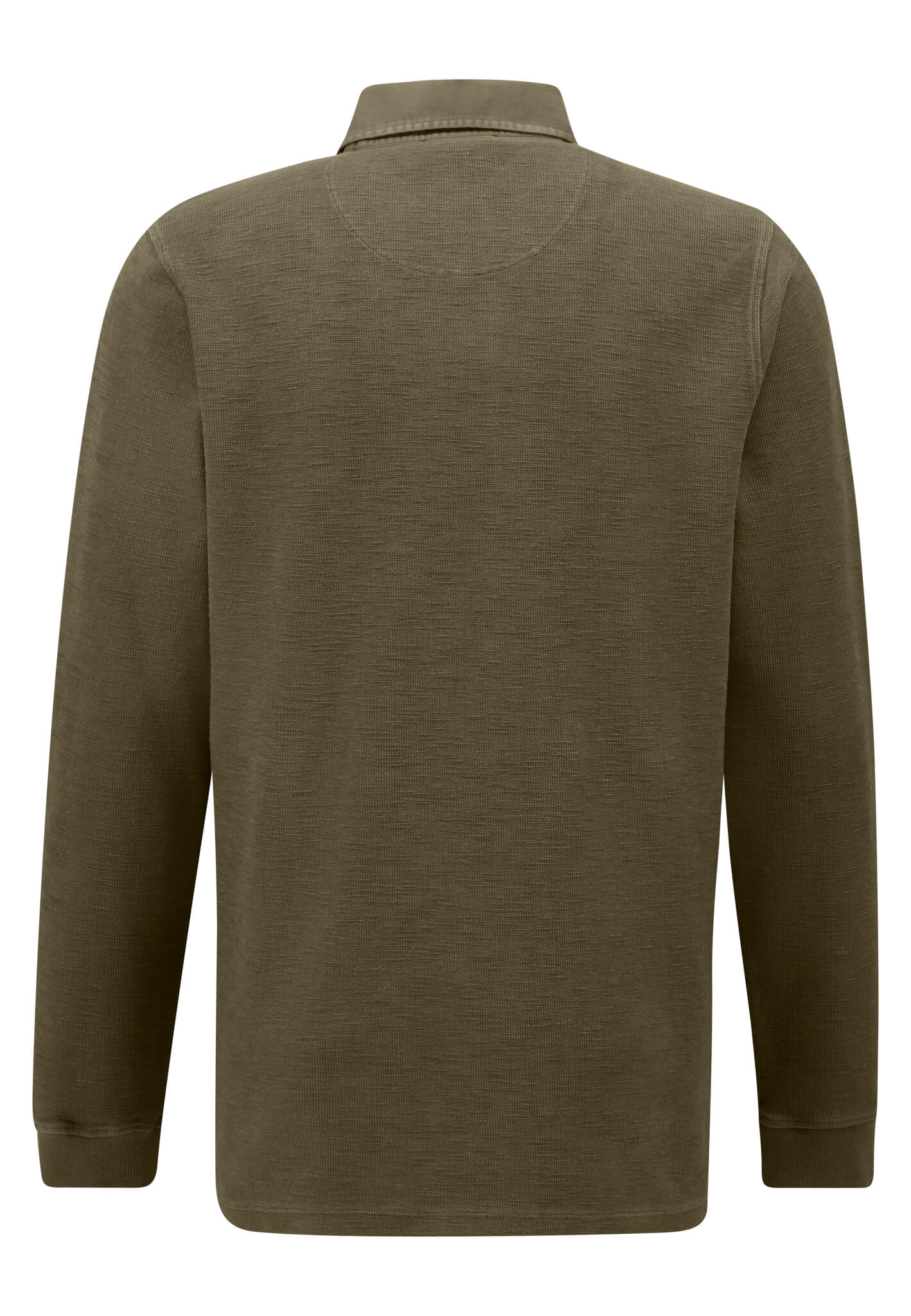 Langarm-Shirt mit Polo-Kragen - Image 2