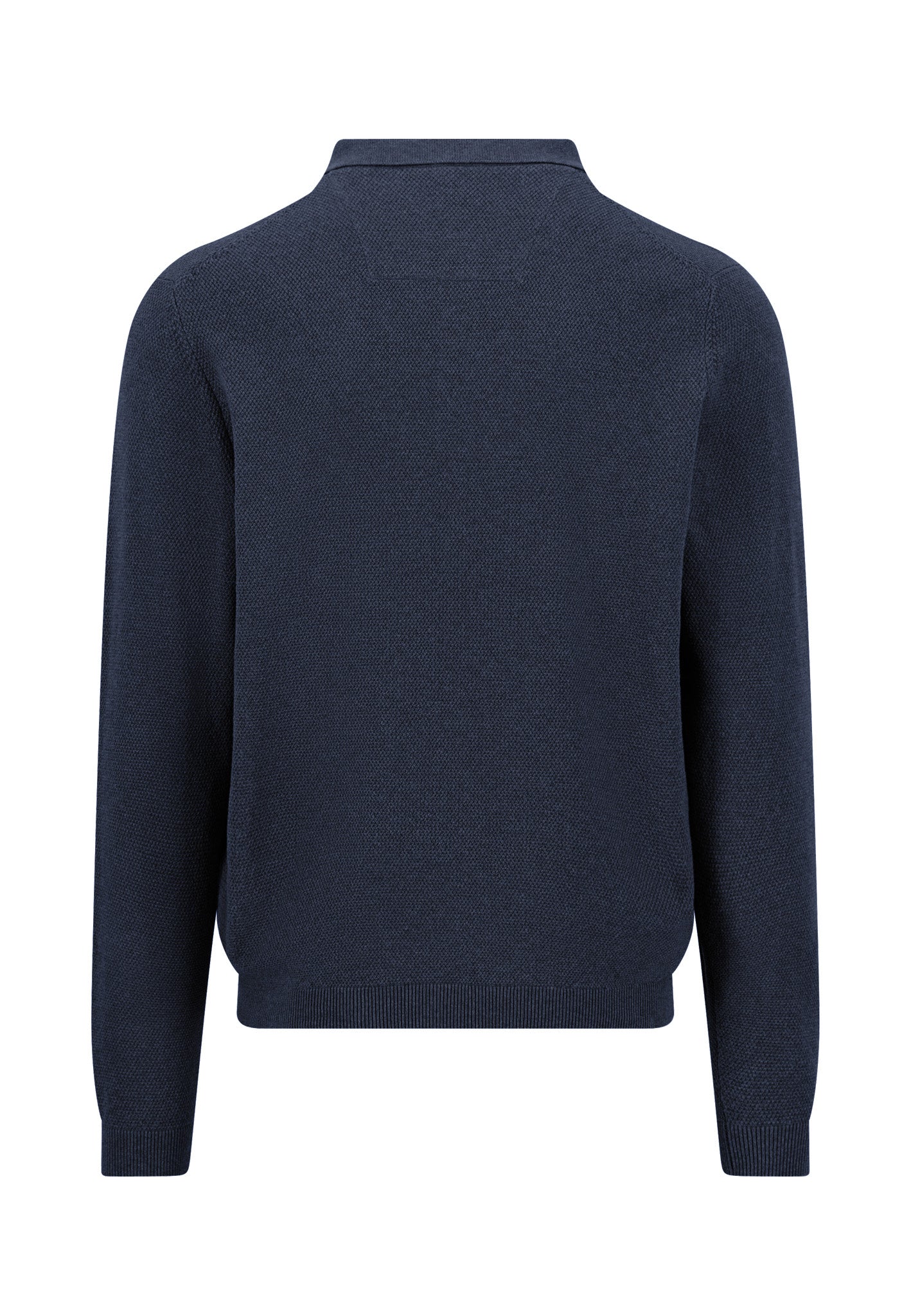 Langarm-Strick-Poloshirt aus Baumwolle mit Polokragen - Image 10