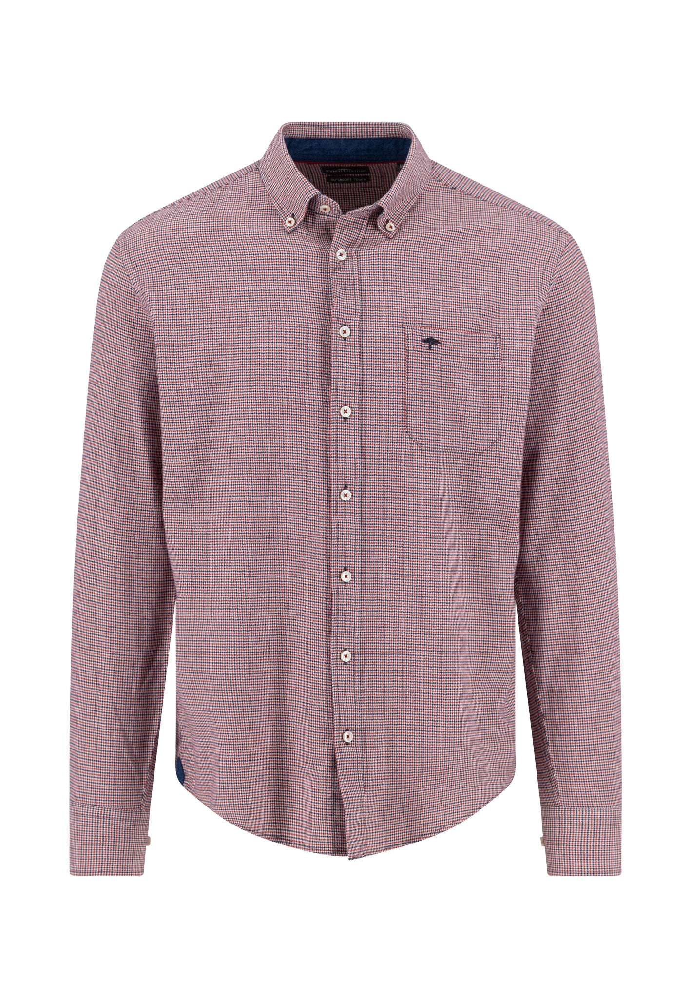 Langarmhemd mit Button-Down-Kragen im Casual-Fit