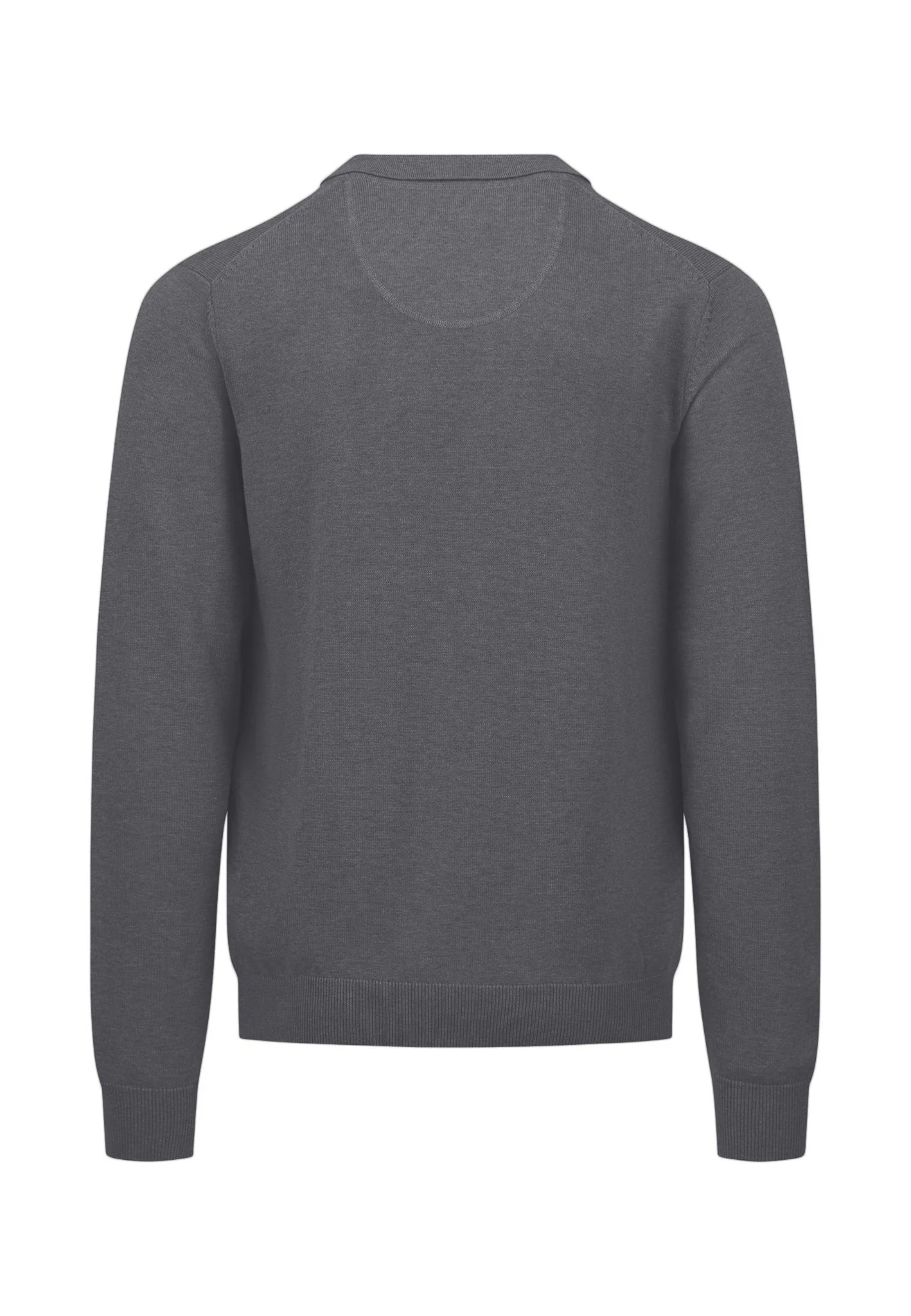 Langarmshirt aus Baumwolle mit Polokragen - Image 8