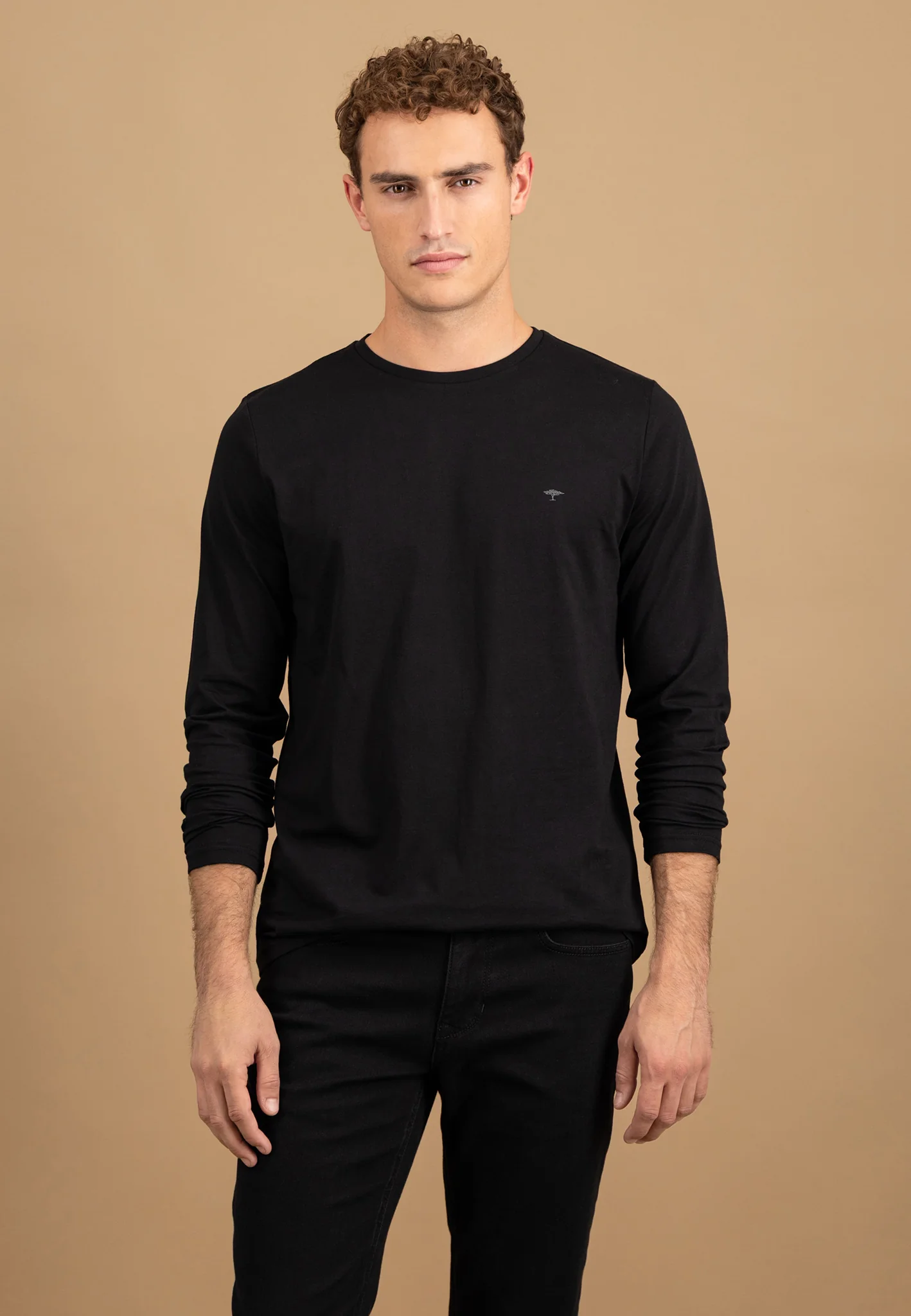 Langarmshirt aus Baumwolle mit Rundhalsausschnitt - Image 15
