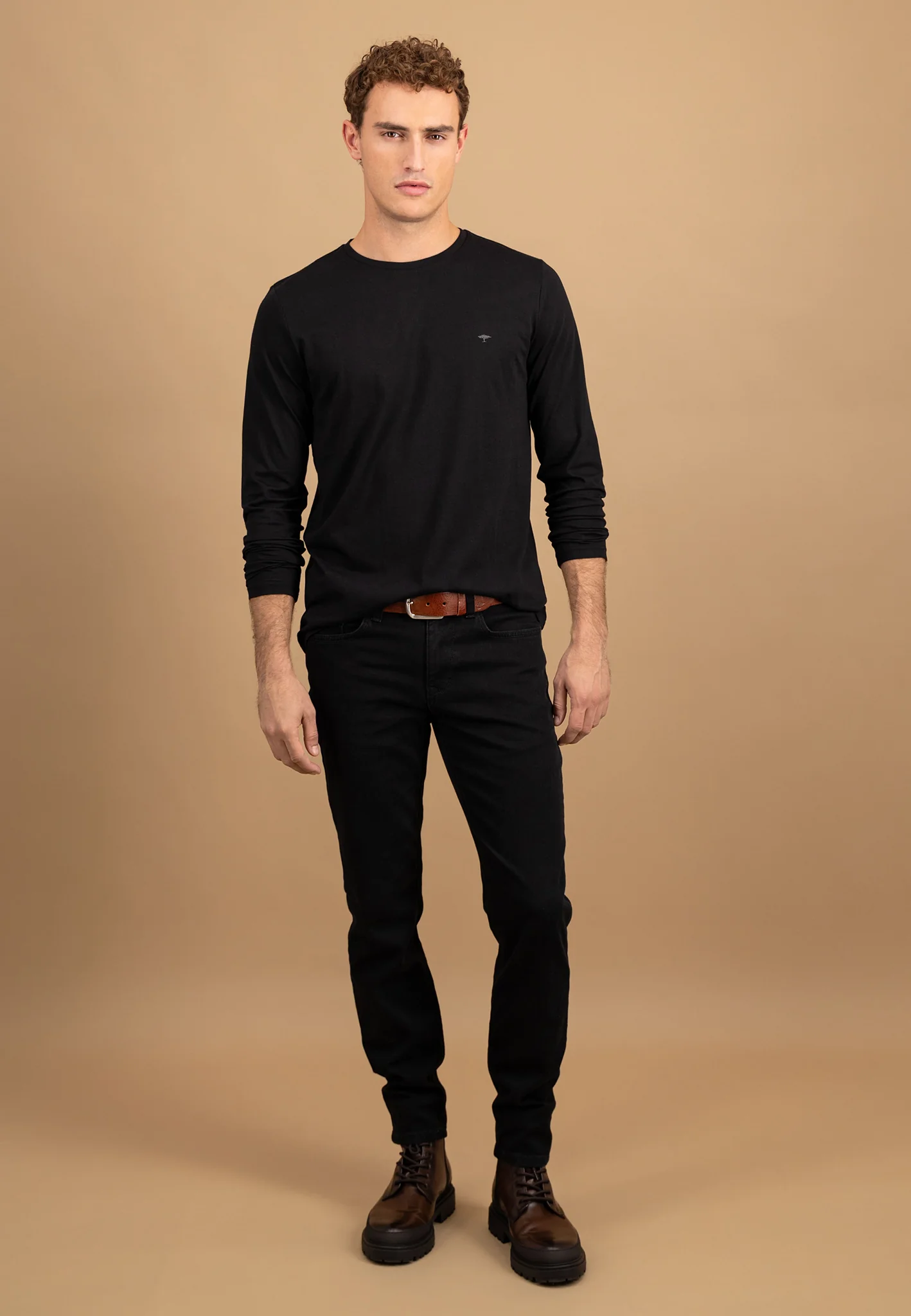 Langarmshirt aus Baumwolle mit Rundhalsausschnitt - Image 16