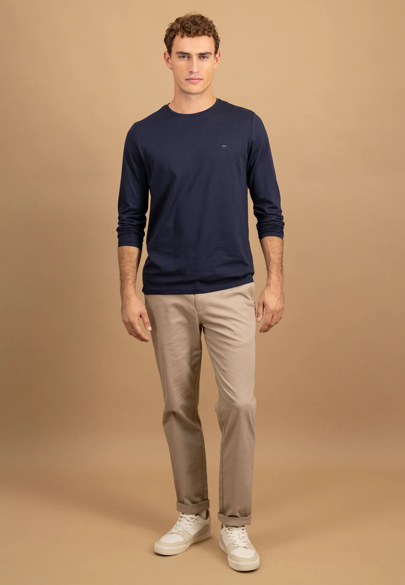 Langarmshirt aus Baumwolle mit Rundhalsausschnitt - Image 4