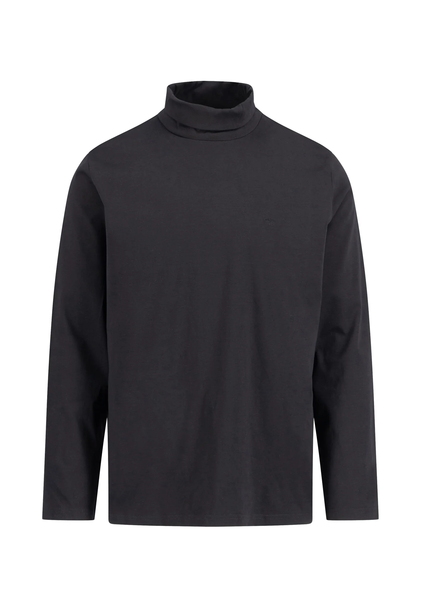 Langarmshirt aus Baumwolle mit Stehkragen - Image 7