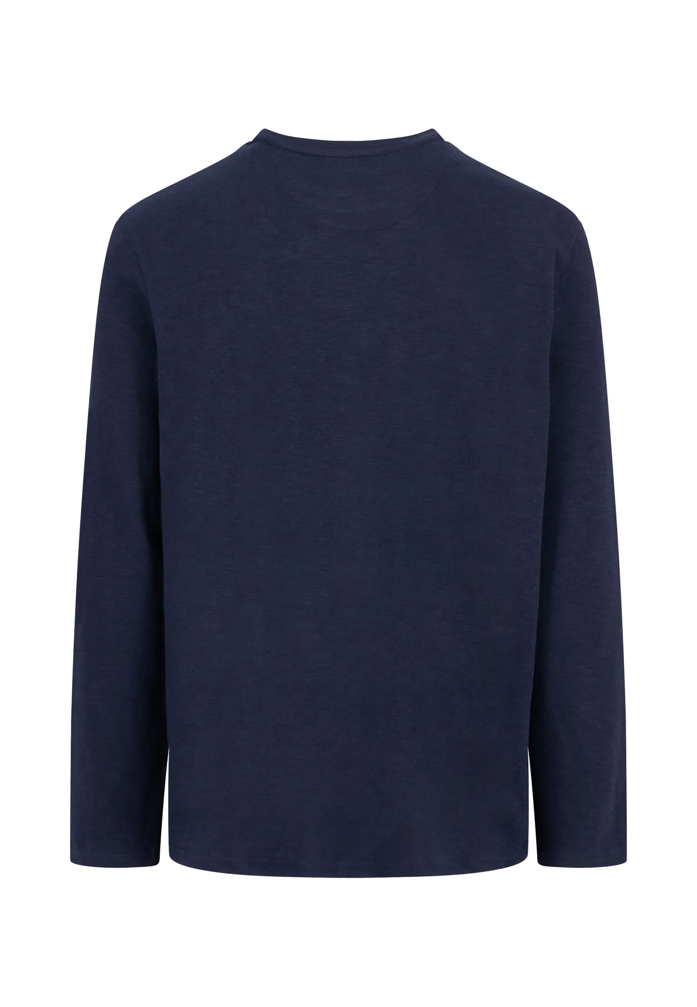 Langarmshirt mit Rundhalsausschnitt und Brusttasche - Image 6