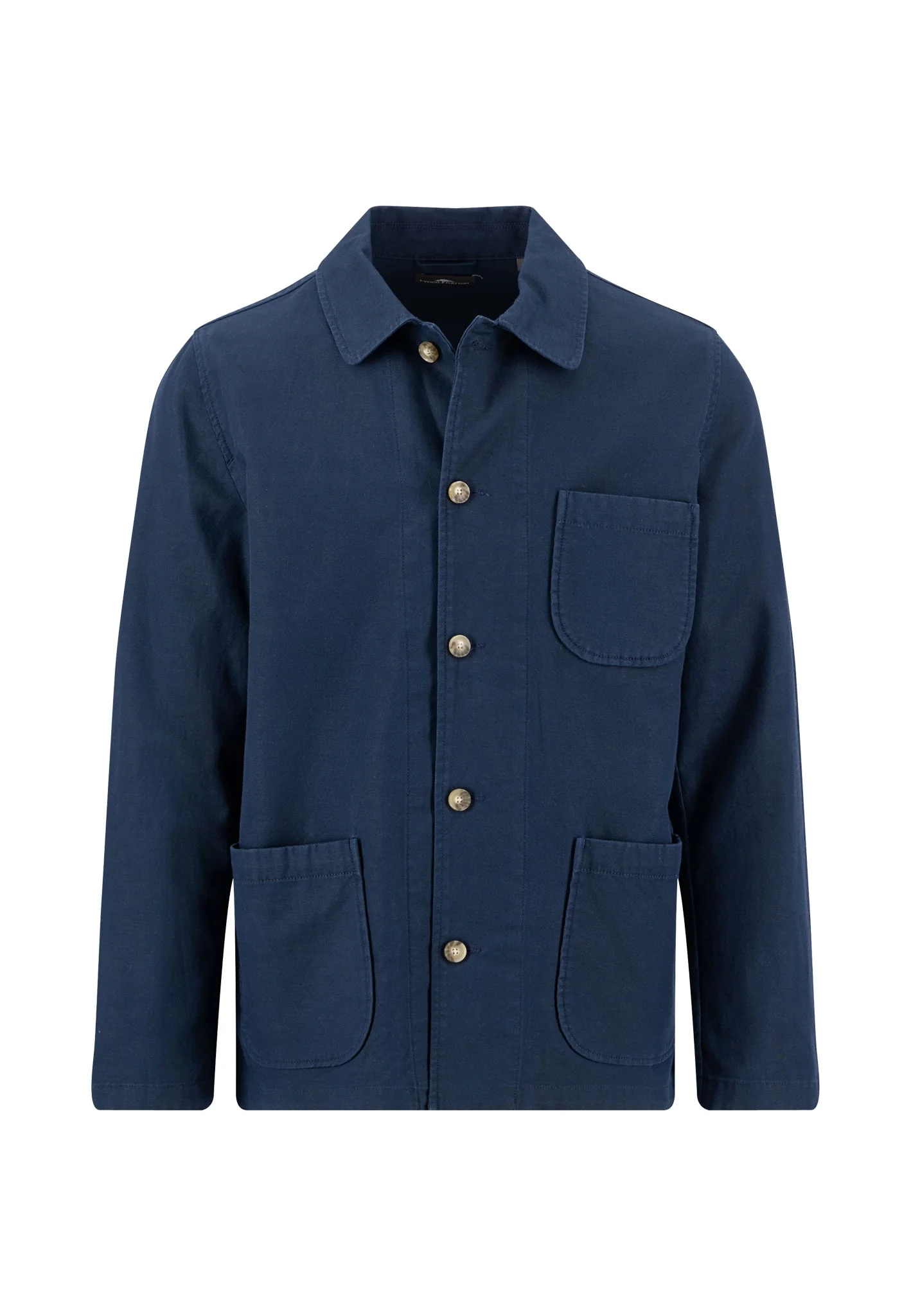 Overshirt aus Baumwoll-Leinen-Mix mit Knopfleiste und Taschen - Image 10