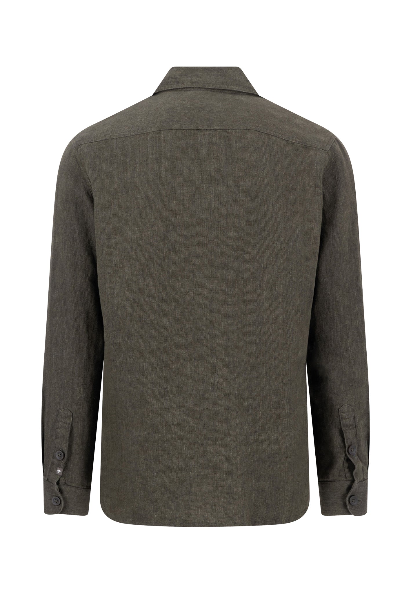 Overshirt aus Leinen mit aufgesetzten Brusttaschen - Image 10