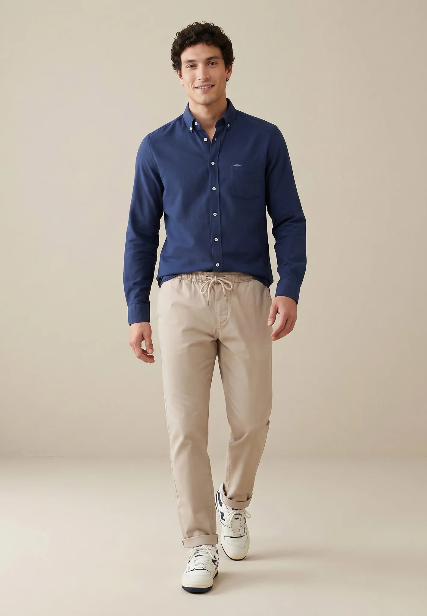Oxfordhemd aus Baumwolle mit Button-Down-Kragen - Image 13