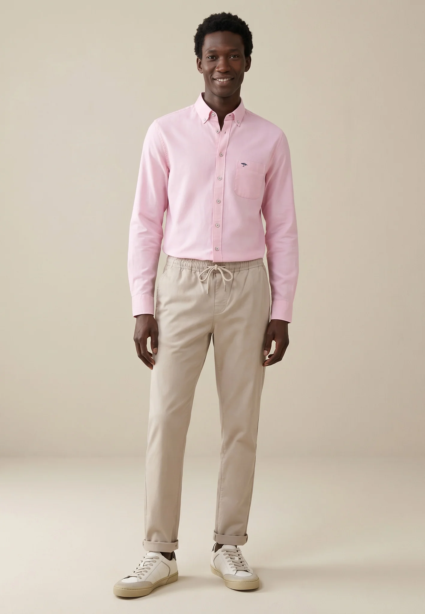 Oxfordhemd aus Baumwolle mit Button-Down-Kragen - Image 37