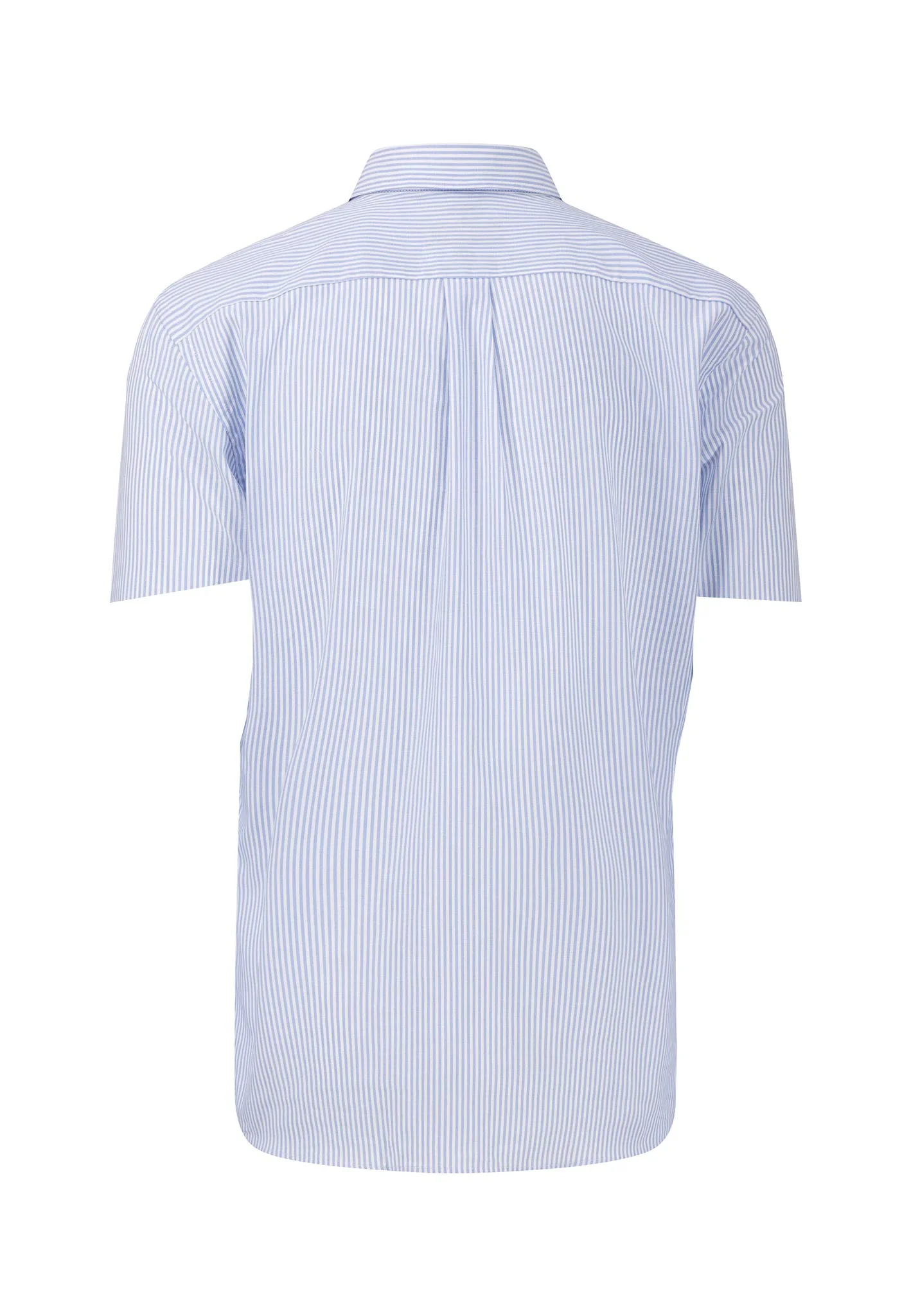 Oxfordhemd aus Baumwolle mit Button-Down-Kragen und Kurzarm - Image 11