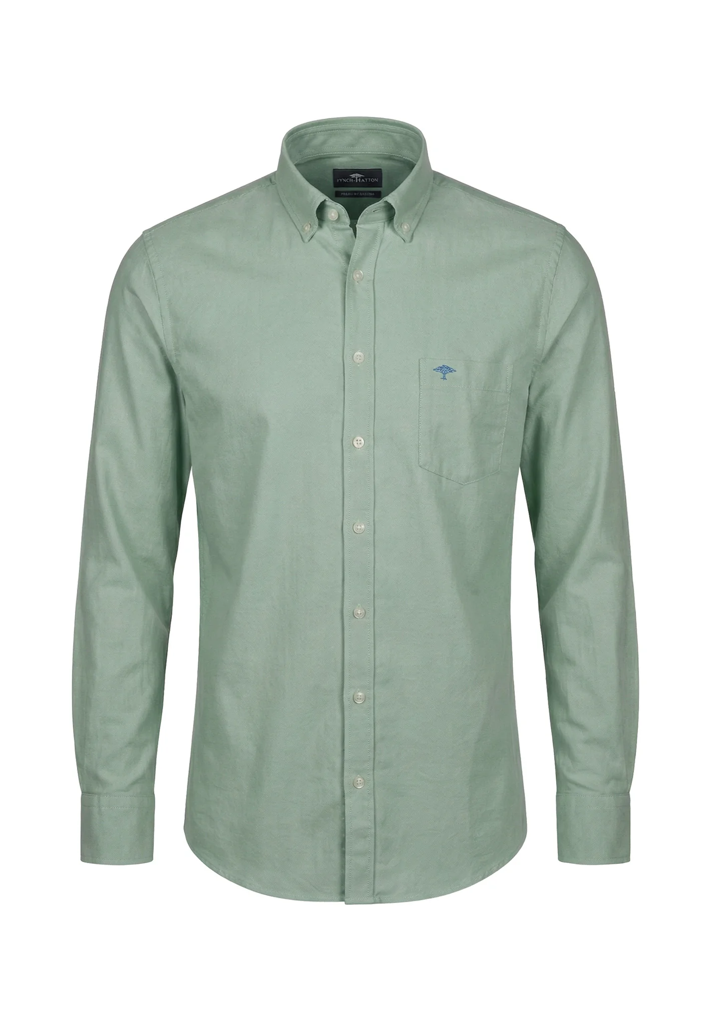 Oxfordhemd aus Baumwolle mit Struktur und Button-Down-Kragen - Image 16