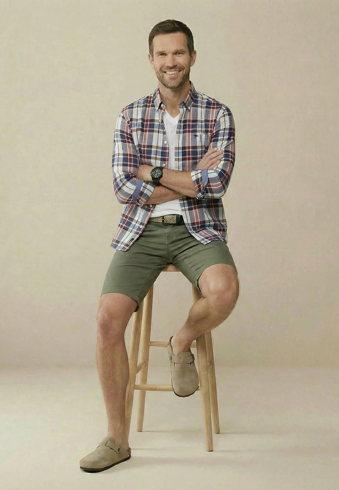 Oxfordhemd mit Button-Down-Kragen und langen Ärmeln - Image 8