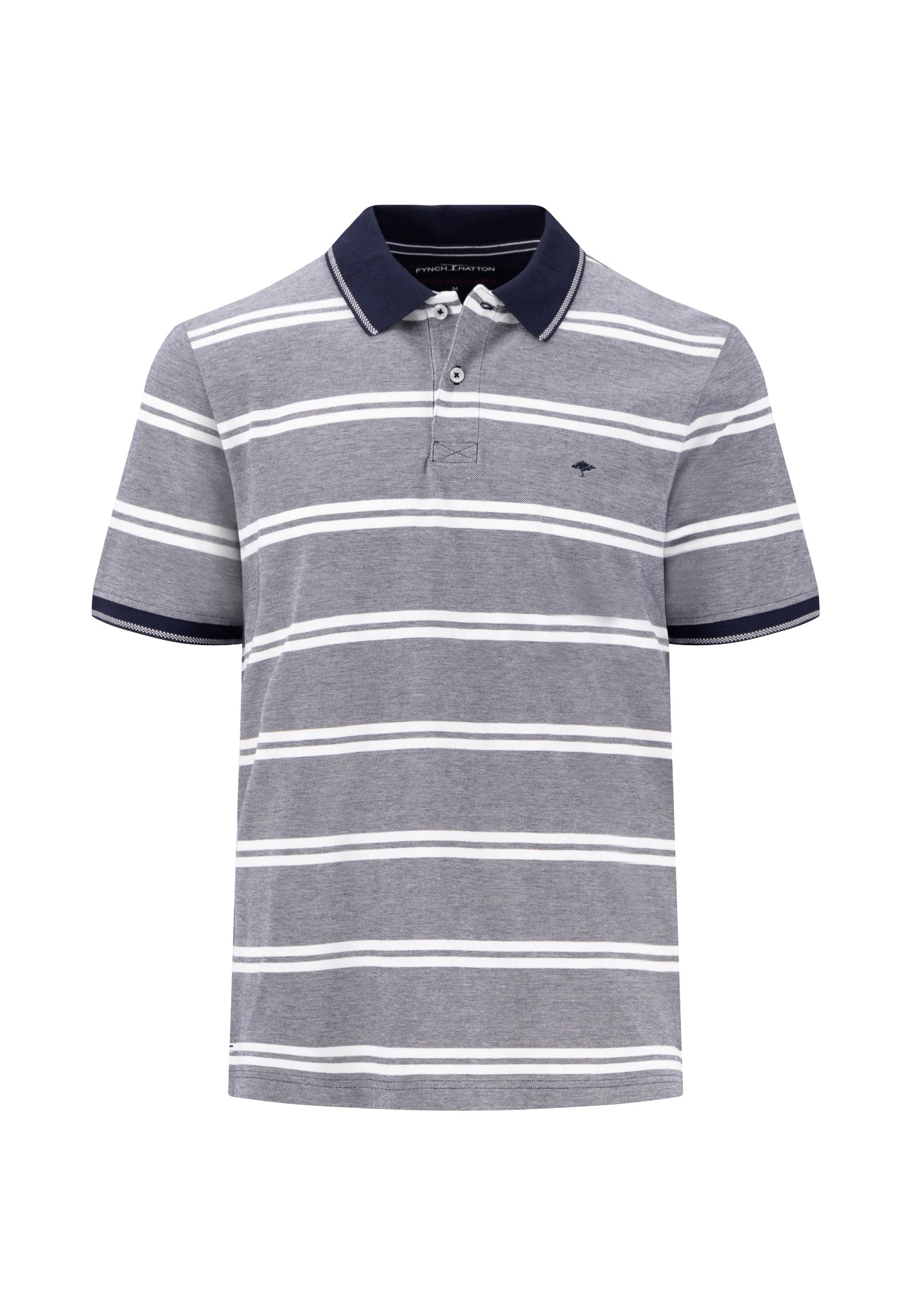 Poloshirt aus Baumwolle in Streifenoptik - Image 9
