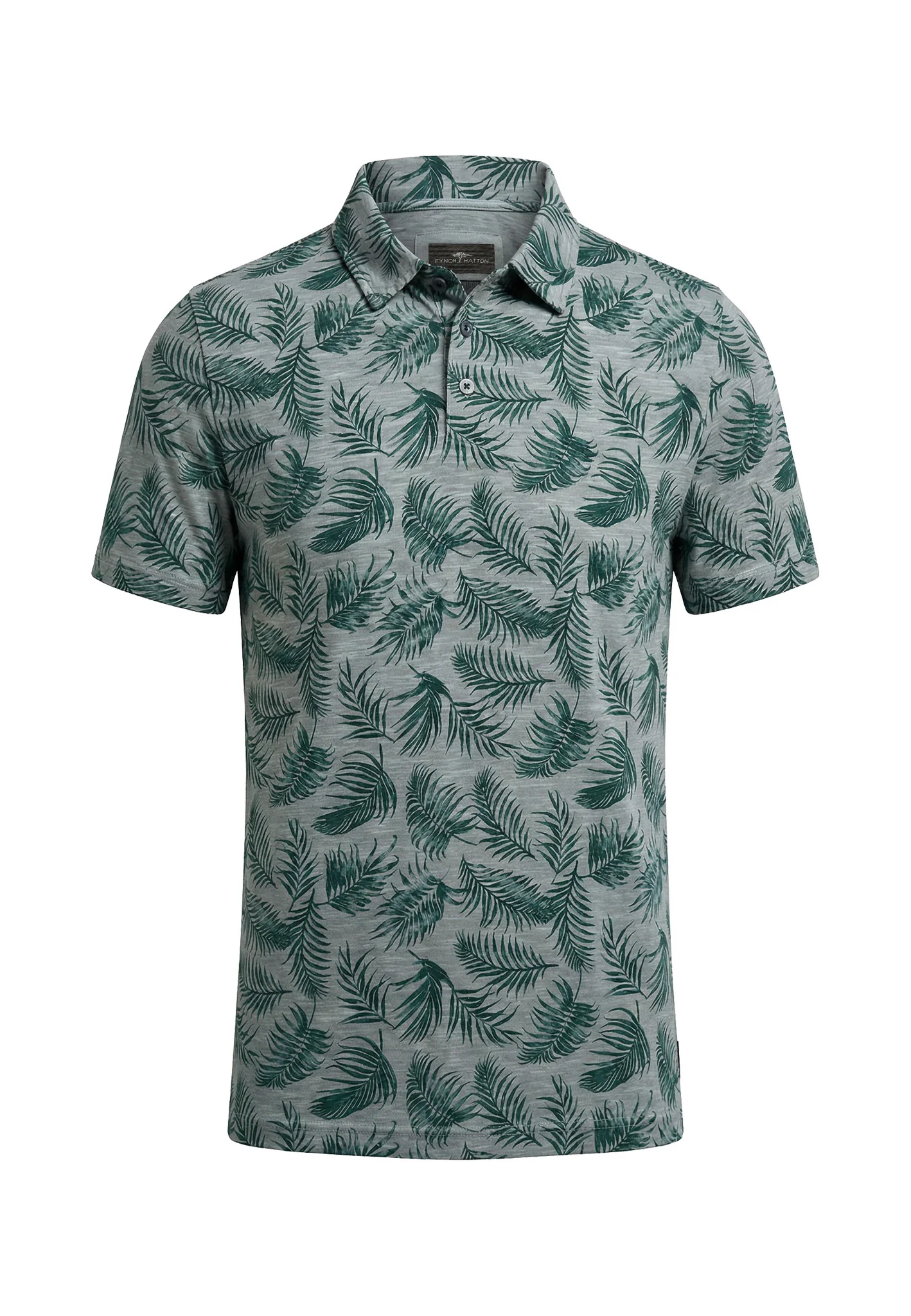 Poloshirt aus Baumwolle mit Allover-Print und Polokragen - Image 9