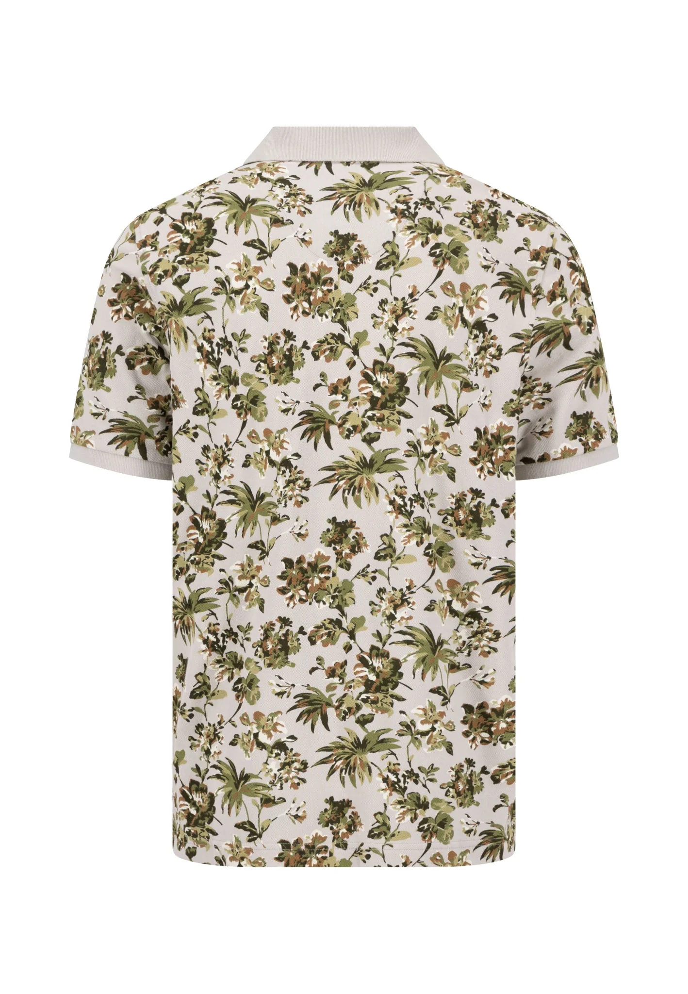 Poloshirt aus Baumwolle mit Allover-Print und Polokragen - Image 5