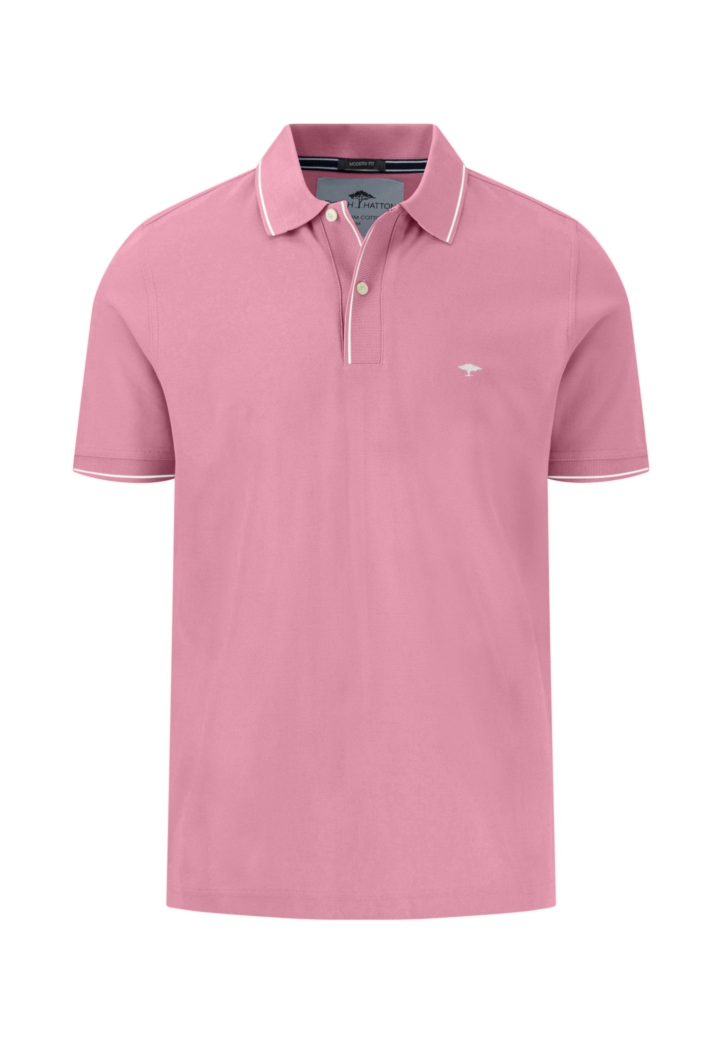 Poloshirt aus Baumwolle mit dezentem Kragendetail - Image 9