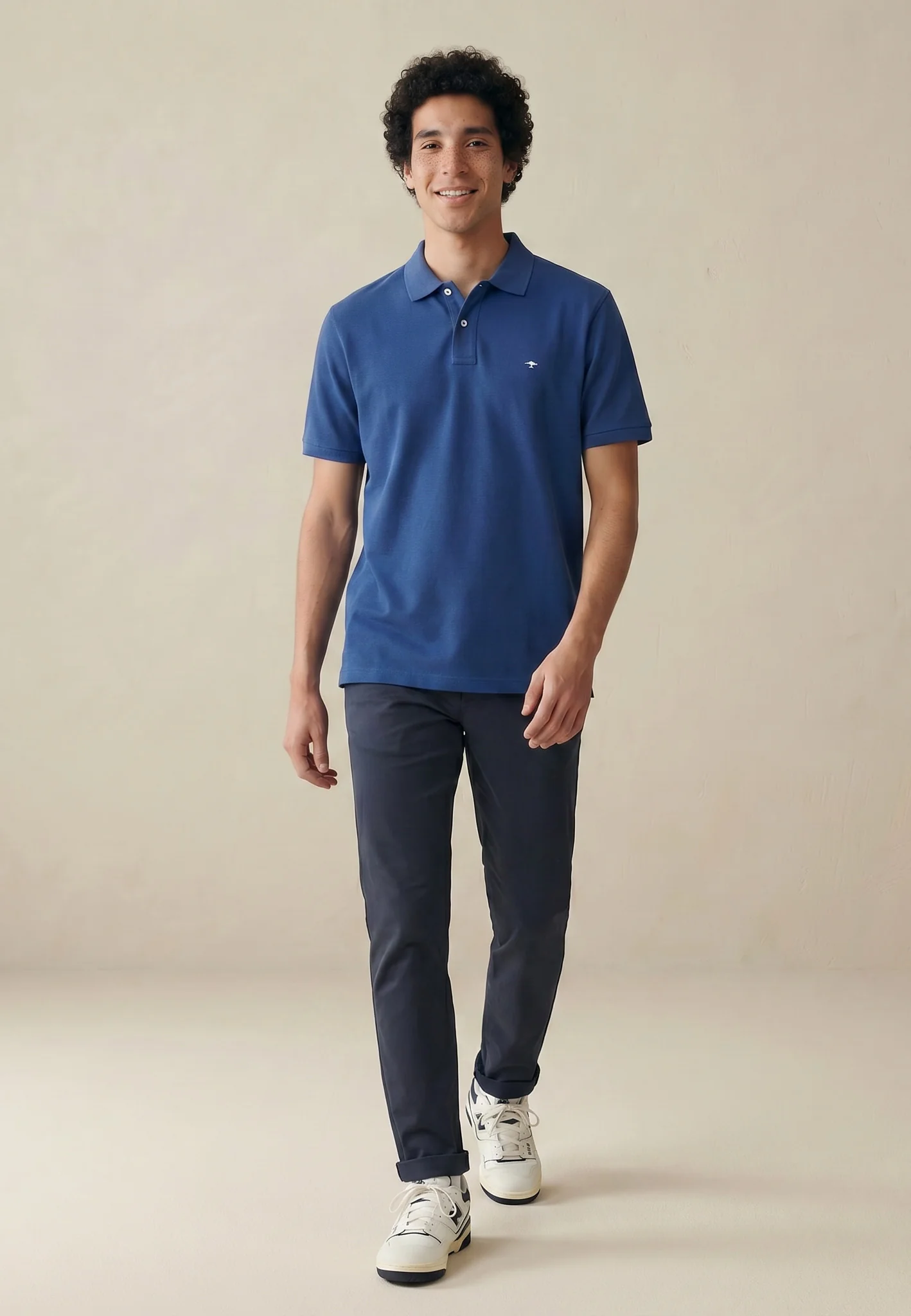 Poloshirt aus Baumwolle mit klassischem Kragen - Image 18