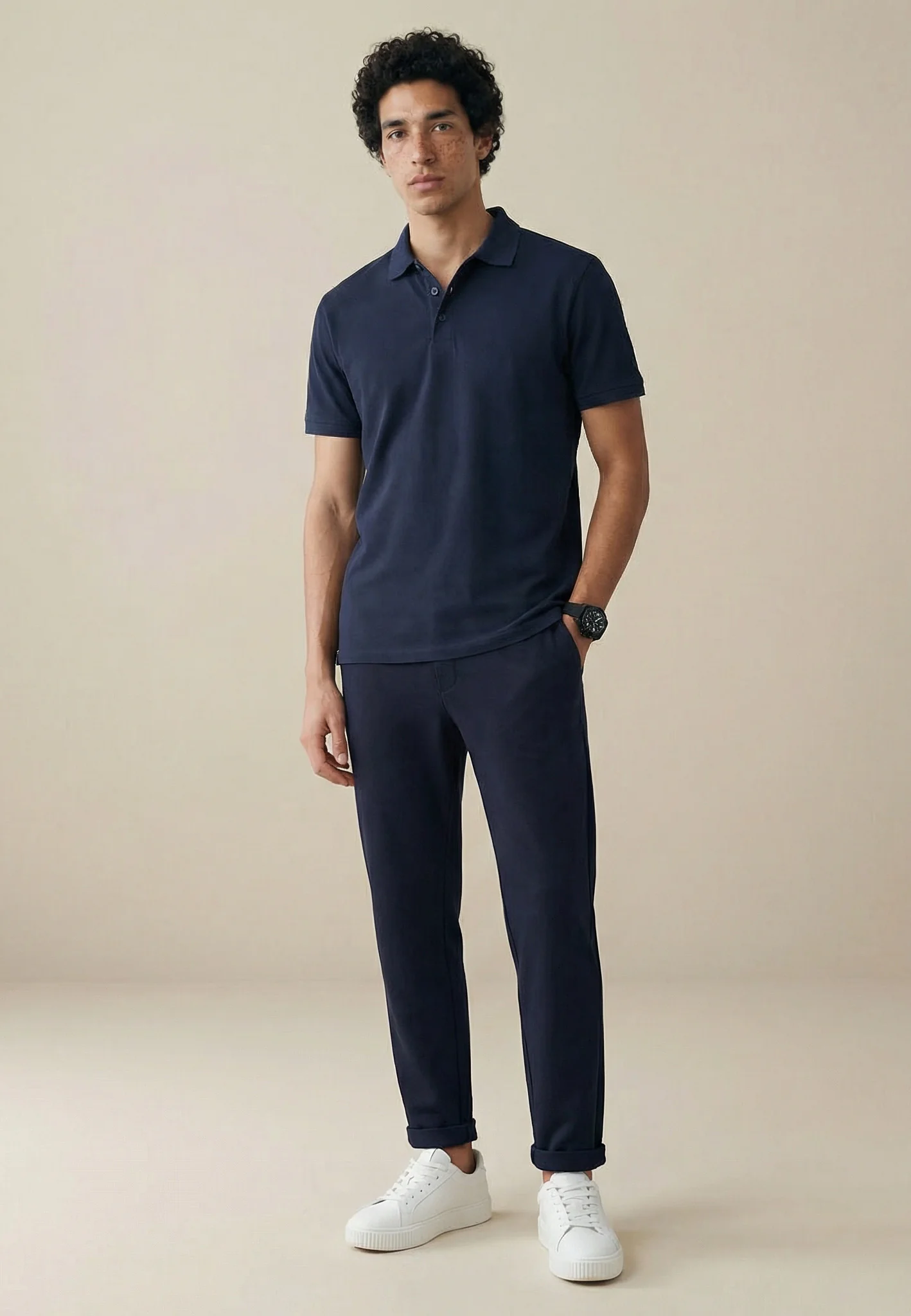 Poloshirt aus Baumwolle mit klassischem Polokragen - Image 7
