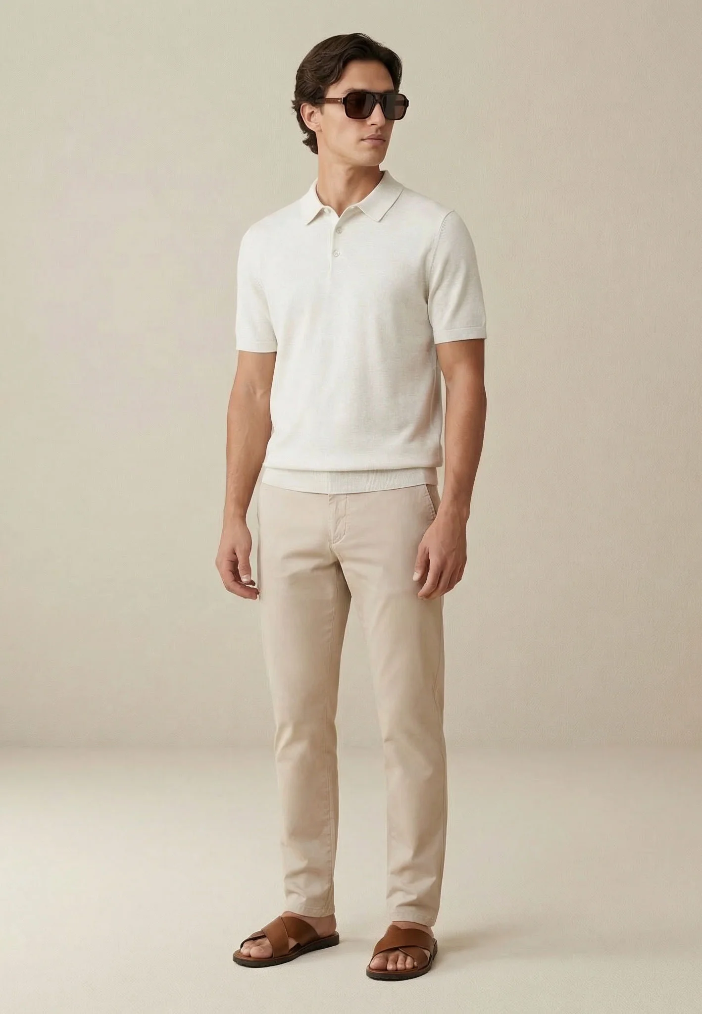 Poloshirt aus Baumwolle mit klassischem Polokragen – Air Cotton - Image 33