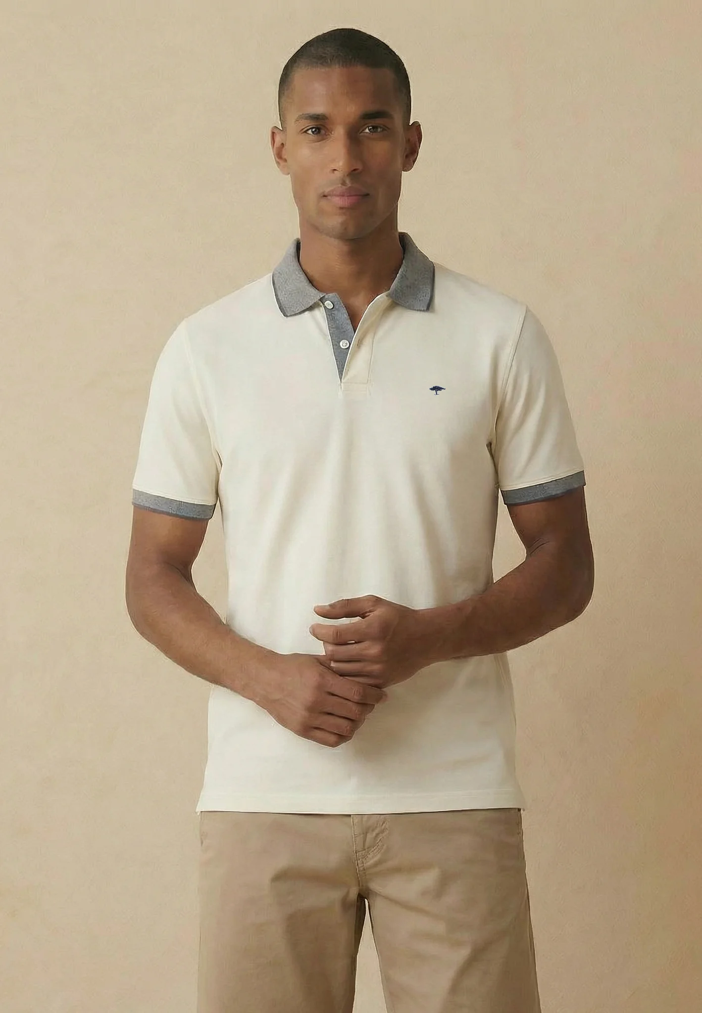 Poloshirt aus Baumwolle mit Kontrastdetails - Image 11