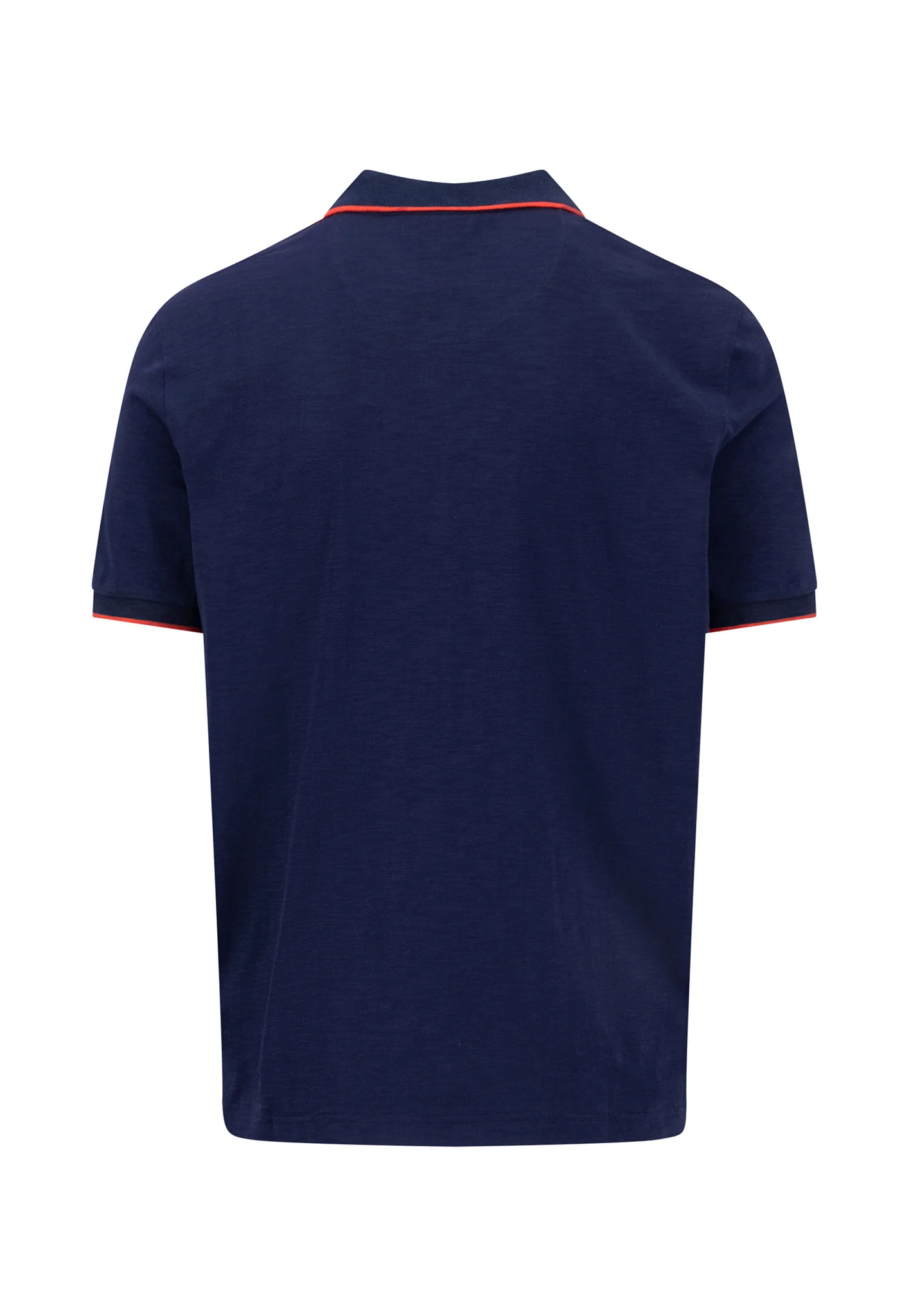 Poloshirt aus Baumwolle mit Slub-Webart und Kontrastdetails - Image 7