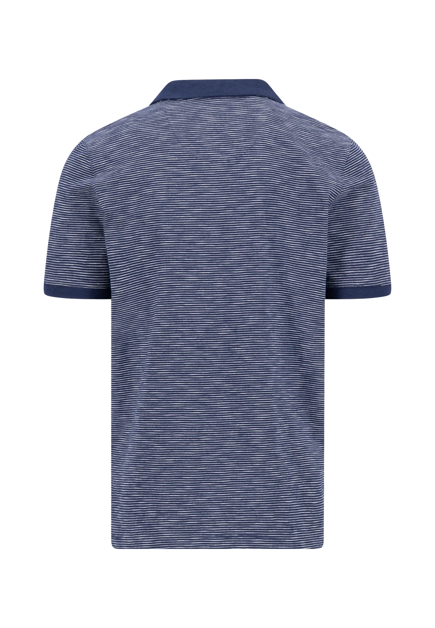 Poloshirt aus Baumwolle mit Slub-Webart und Streifenmuster - Image 10