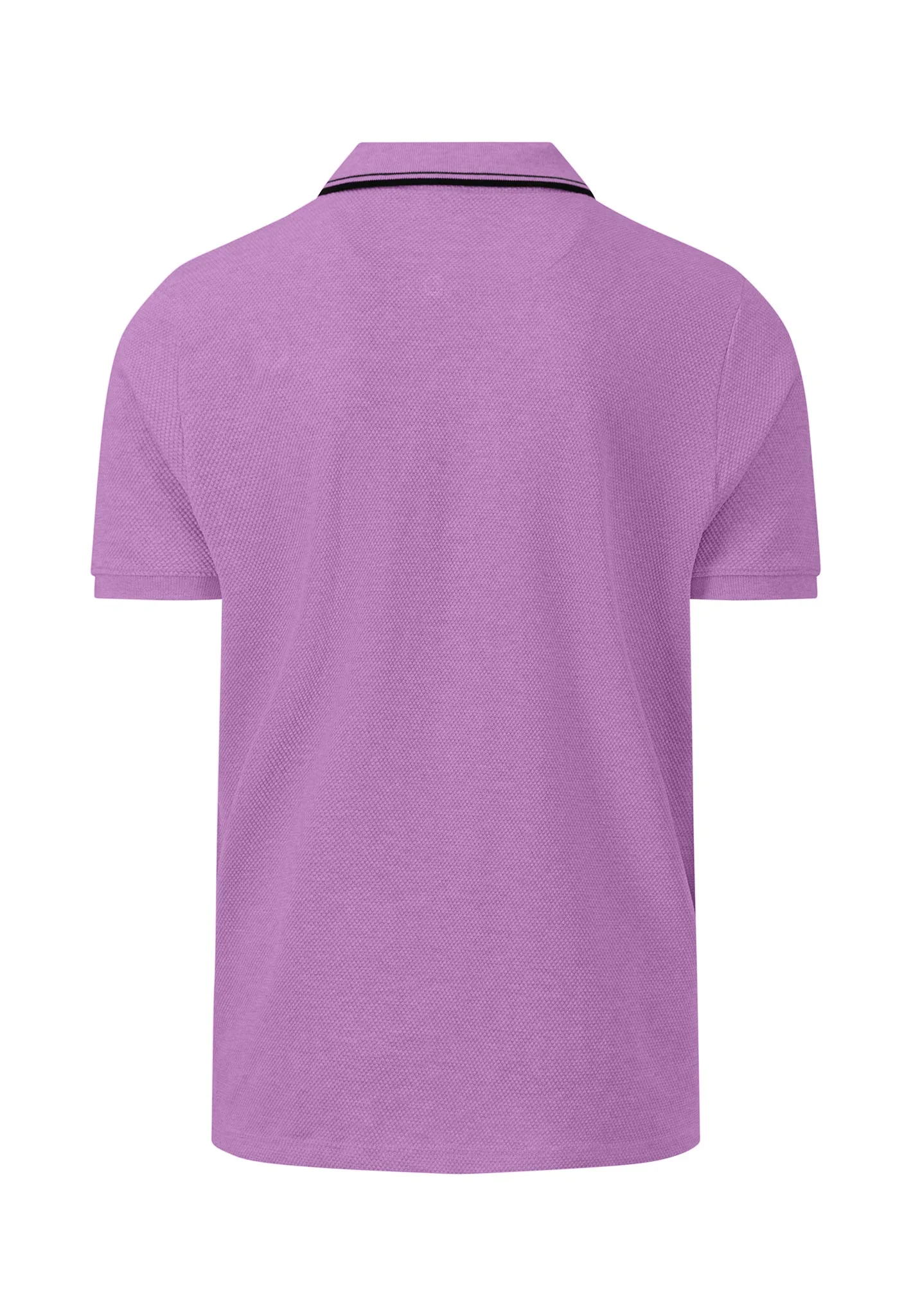 Poloshirt aus Baumwolle mit Streifenkragen - Image 4
