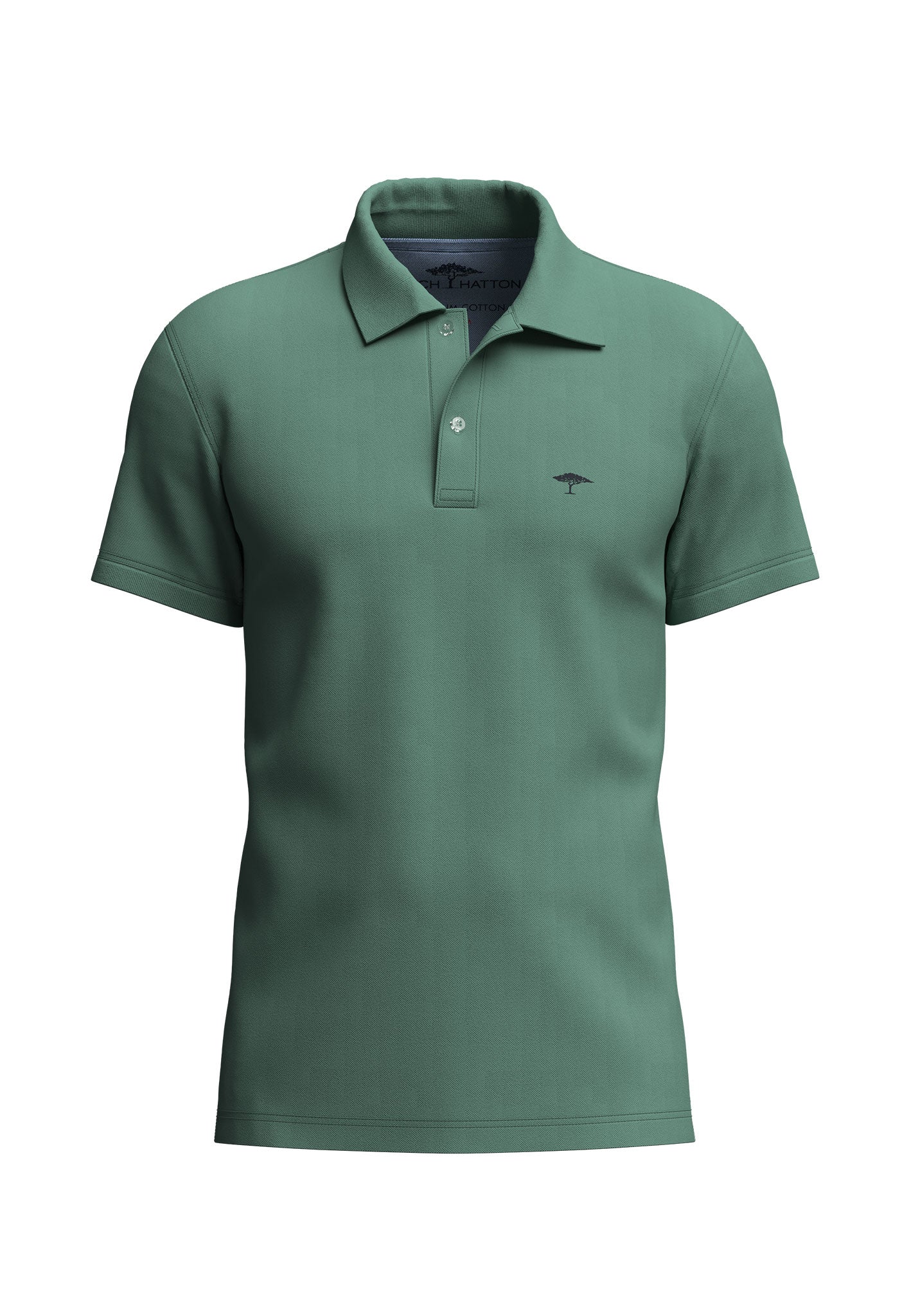 Poloshirt aus Baumwolle mit Struktur und Logo-Stickerei - Image 11