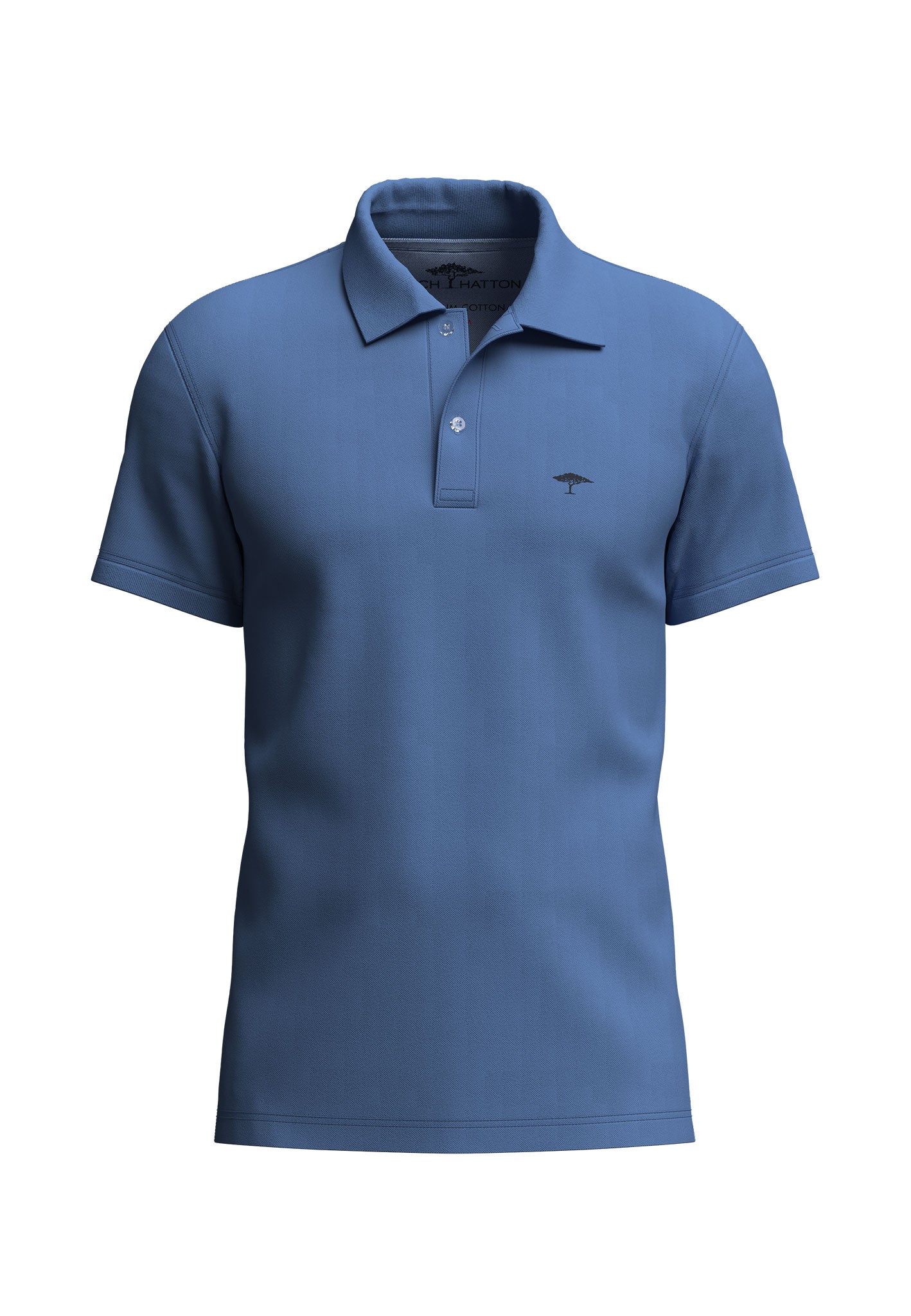Poloshirt aus Baumwolle mit Struktur und Logo-Stickerei - Image 5