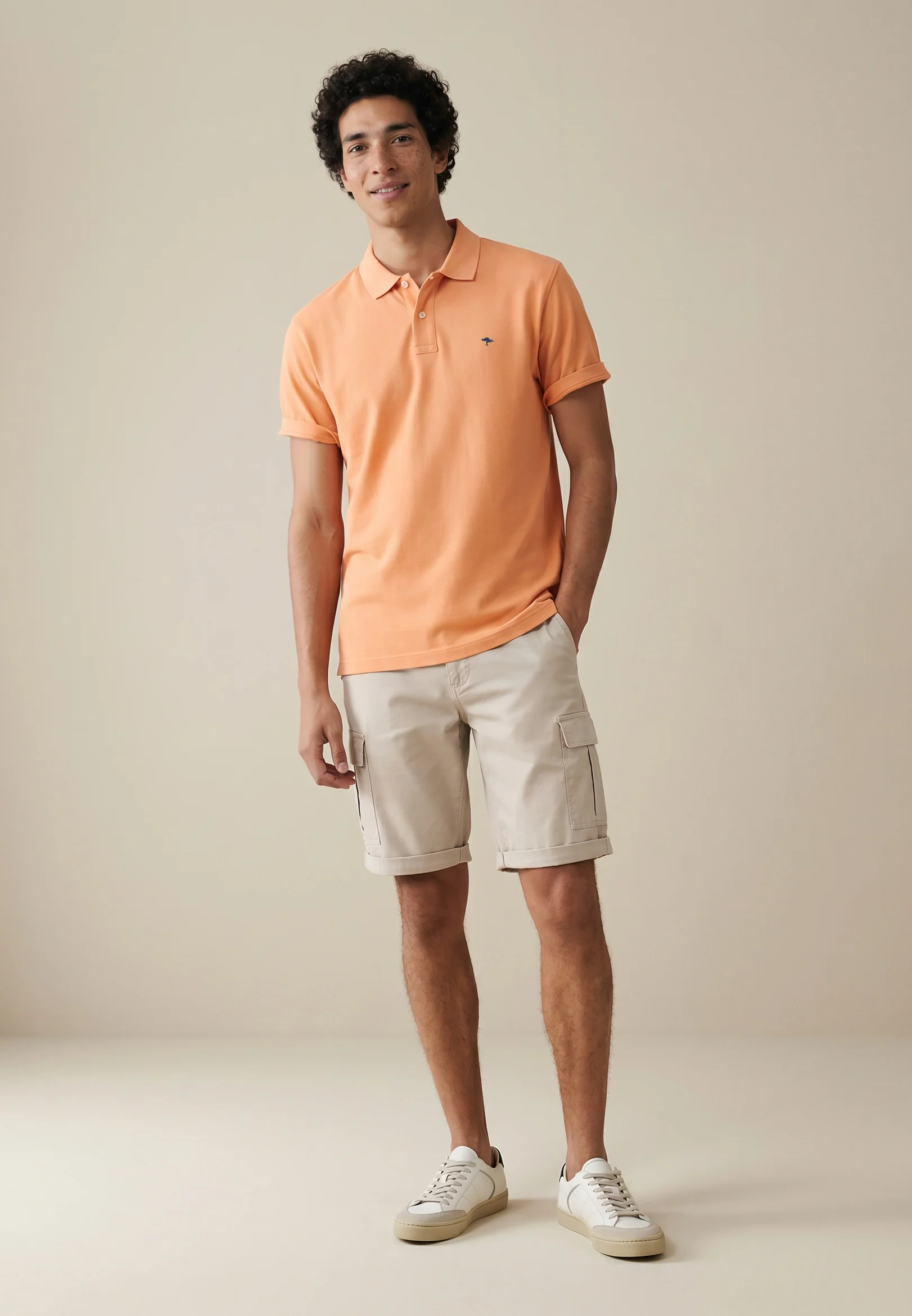 Poloshirt aus Baumwolle mit strukturierter Oberfläche – Premium Cotton - Image 20