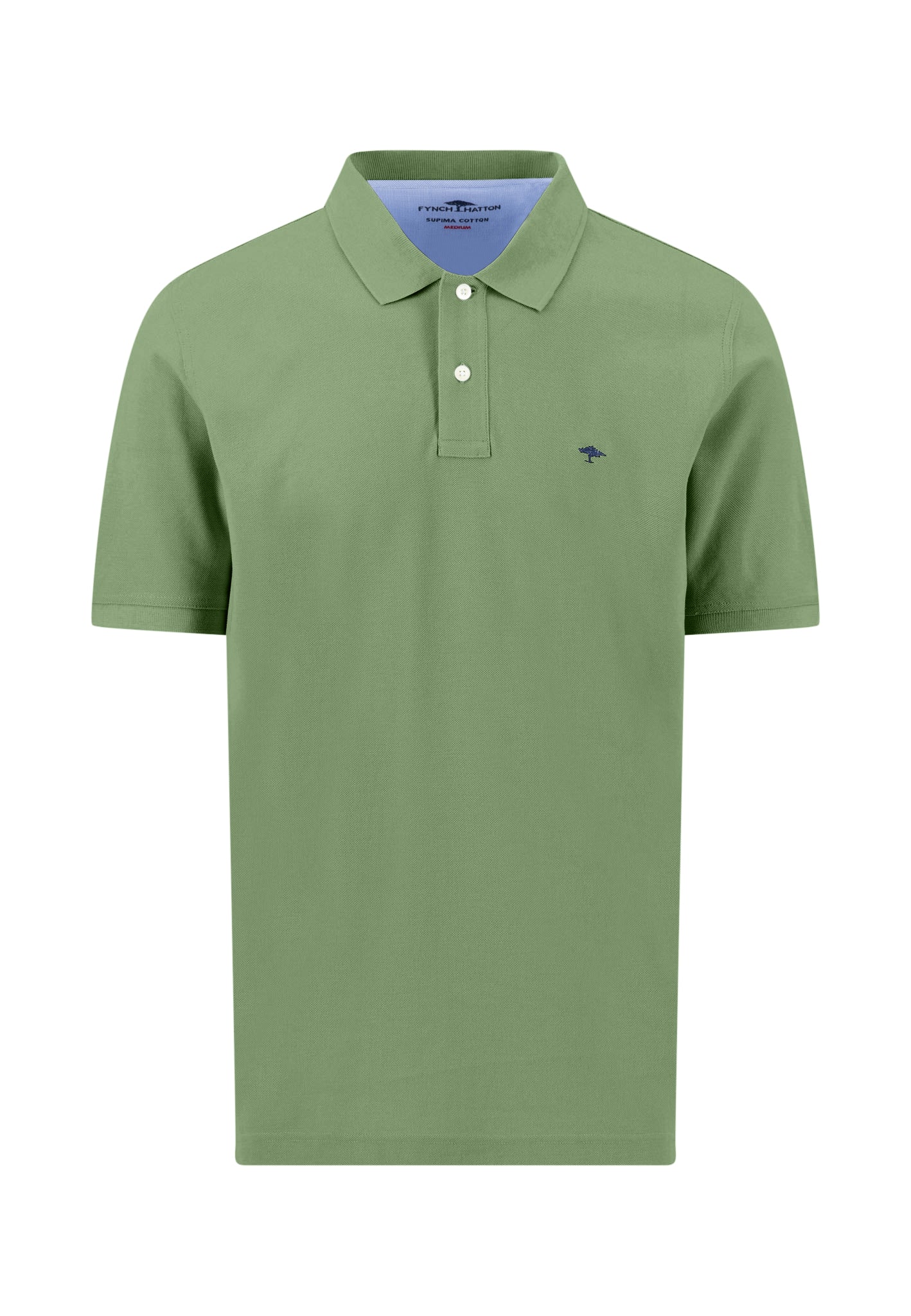 Poloshirt aus Baumwolle mit strukturierter Oberfläche – Premium Cotton - Image 54