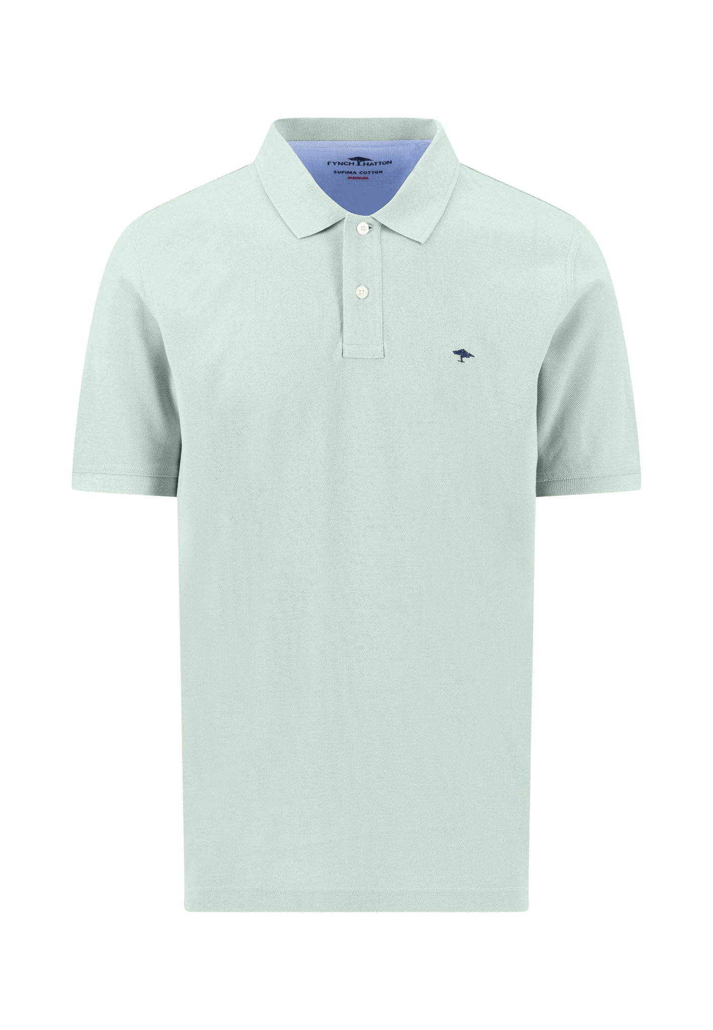Poloshirt aus Baumwolle mit strukturierter Oberfläche – Premium Cotton - Image 56