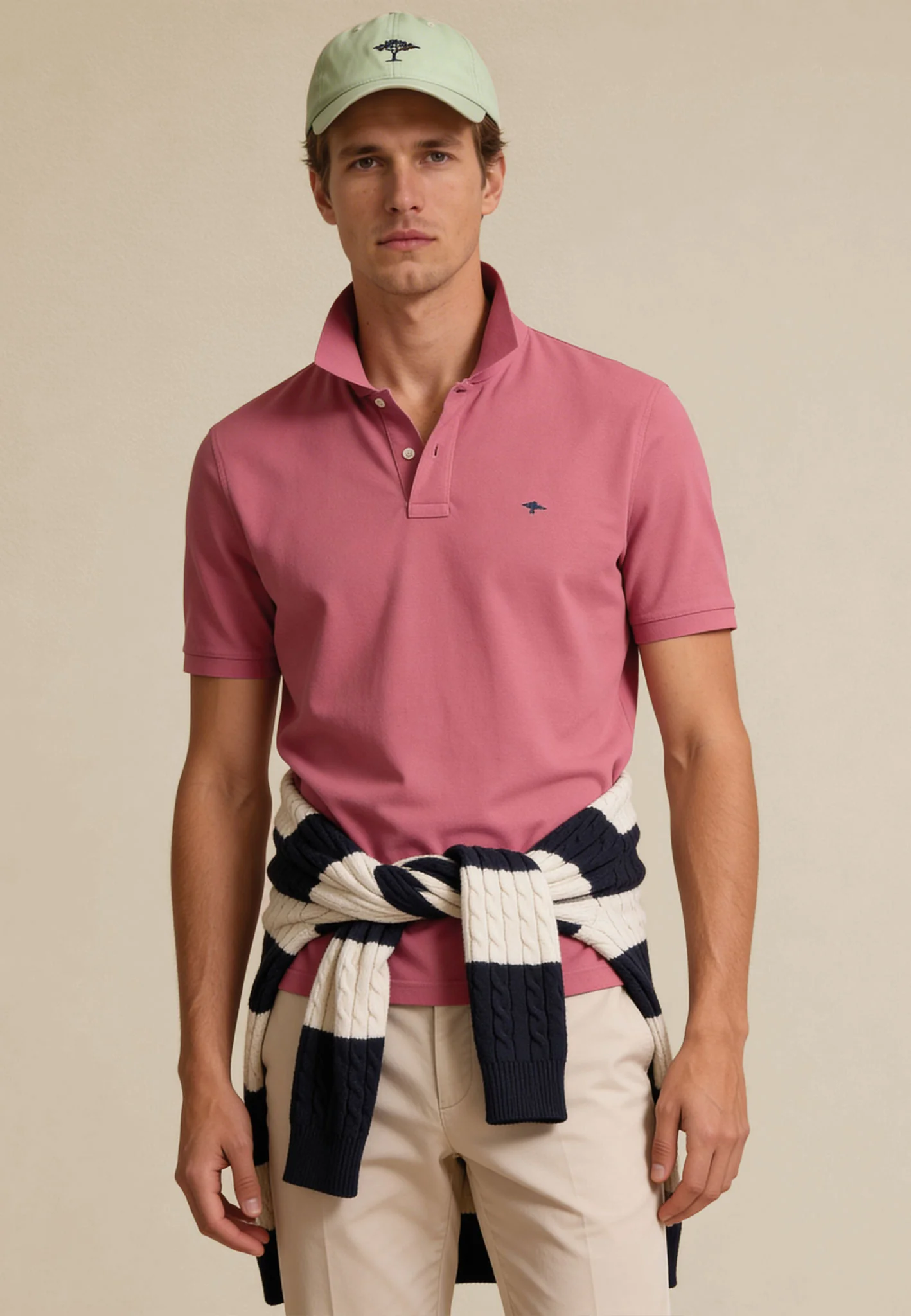 Poloshirt aus Baumwolle mit strukturierter Oberfläche – Premium Cotton - Image 6