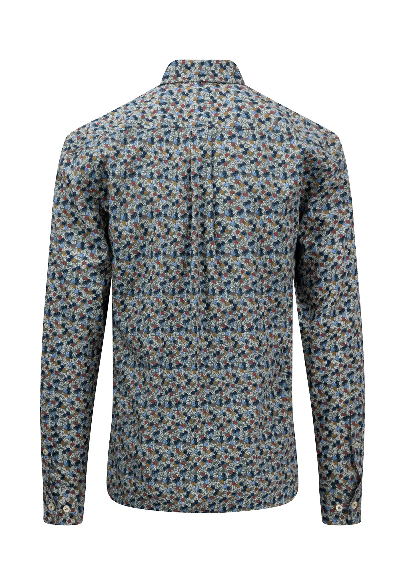 Lässiges Print-Hemd mit Button-Down-Kragen - Image 6