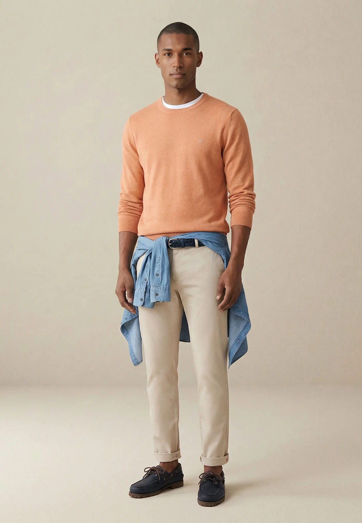 Pullover aus Baumwolle mit Rundhalsausschnitt – Air Cotton - Image 12