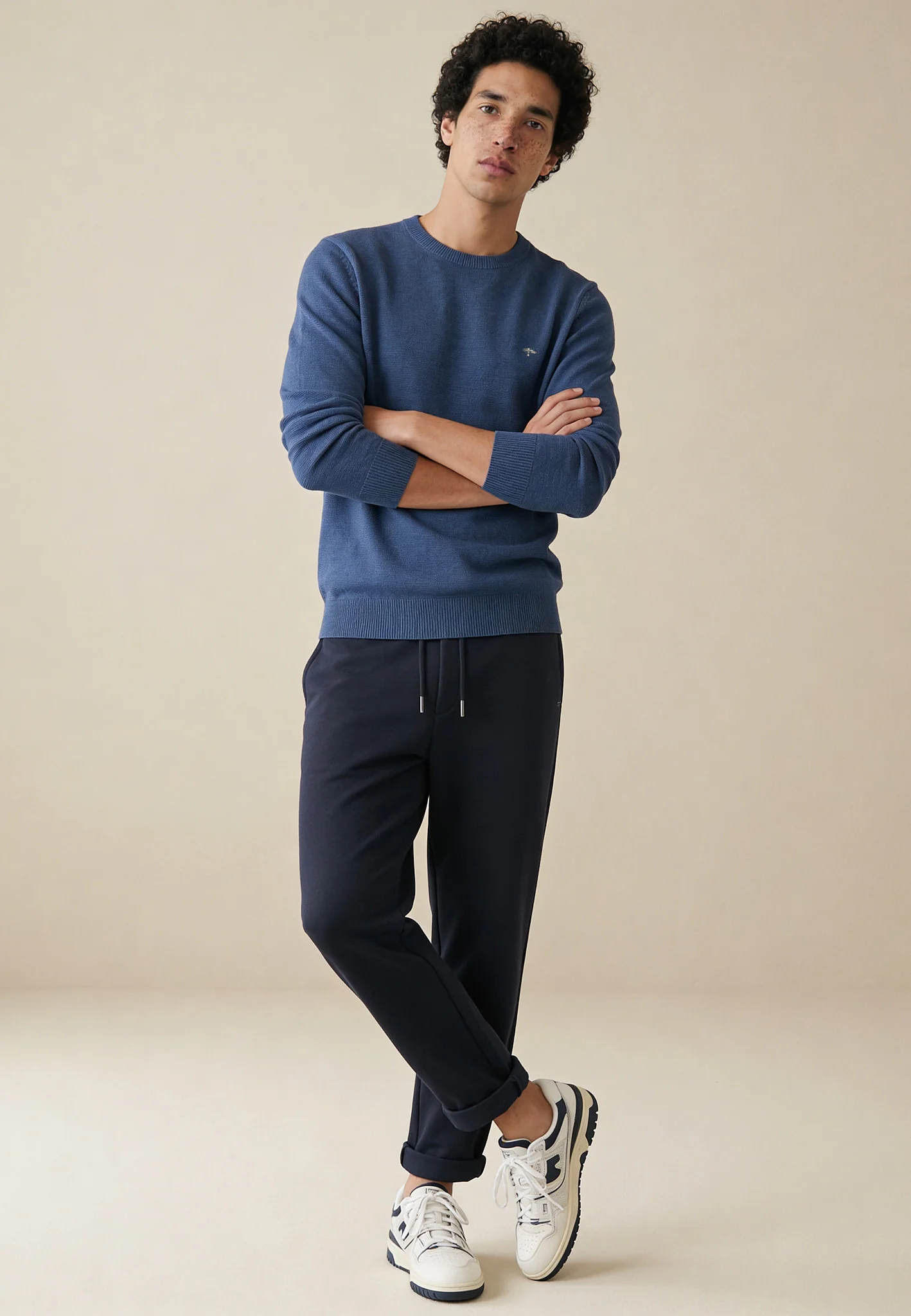 Pullover aus Baumwolle mit Rundhalsausschnitt – Air Cotton - Image 22