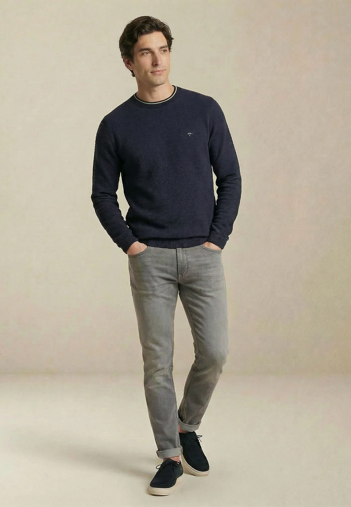 Pullover aus Baumwolle mit Rundhalsausschnitt – Air Cotton - Image 27