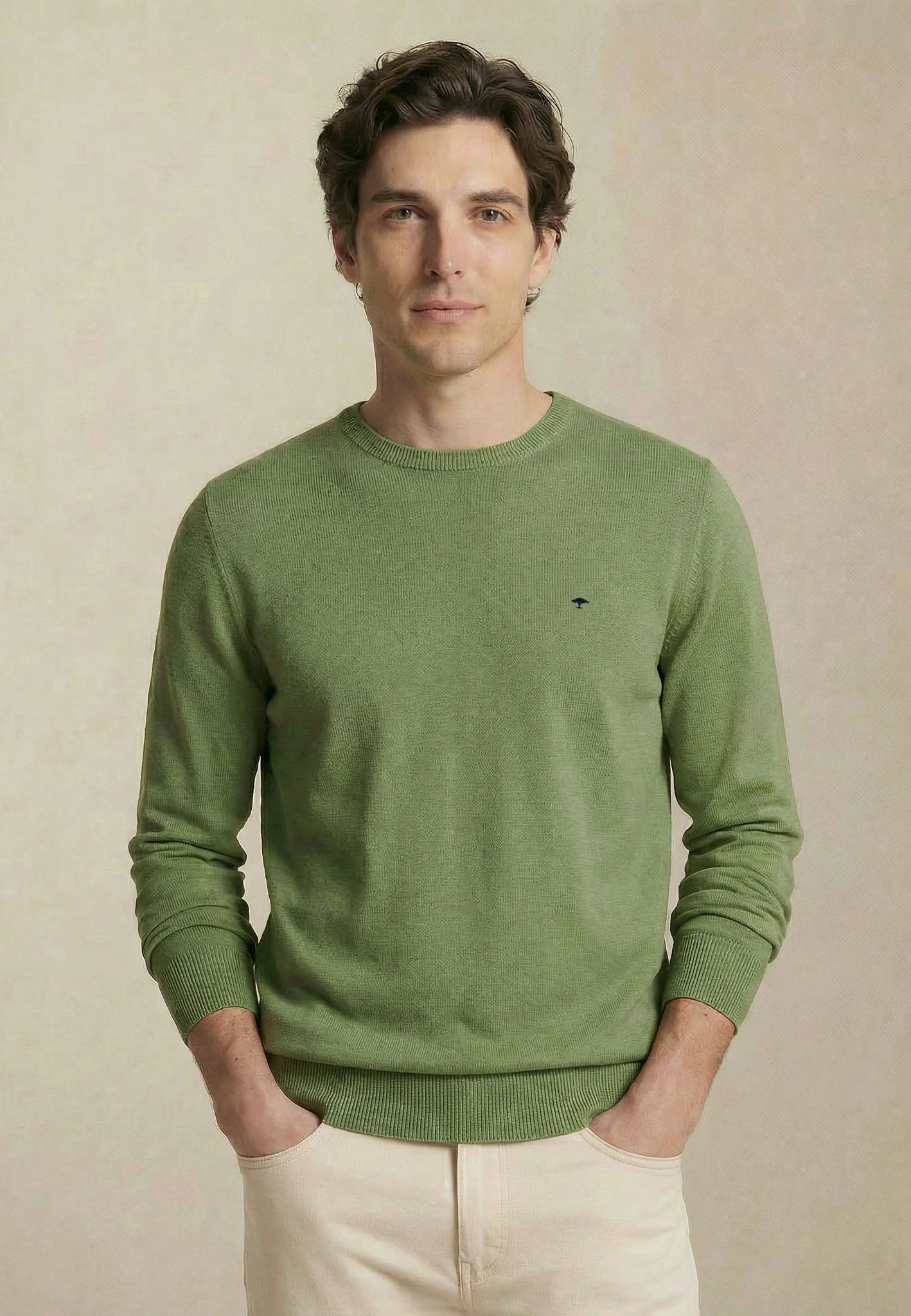 Pullover aus Baumwolle mit Rundhalsausschnitt – Air Cotton - Image 37