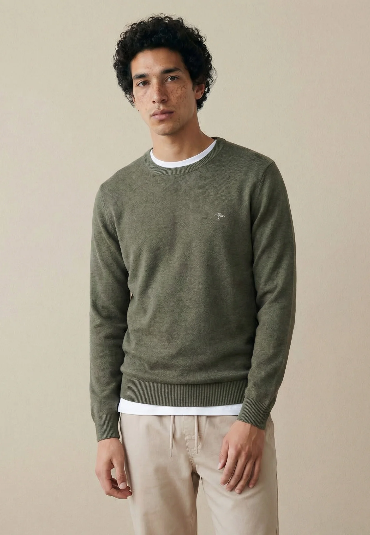 Pullover aus Baumwolle mit Rundhalsausschnitt – Air Cotton - Image 47