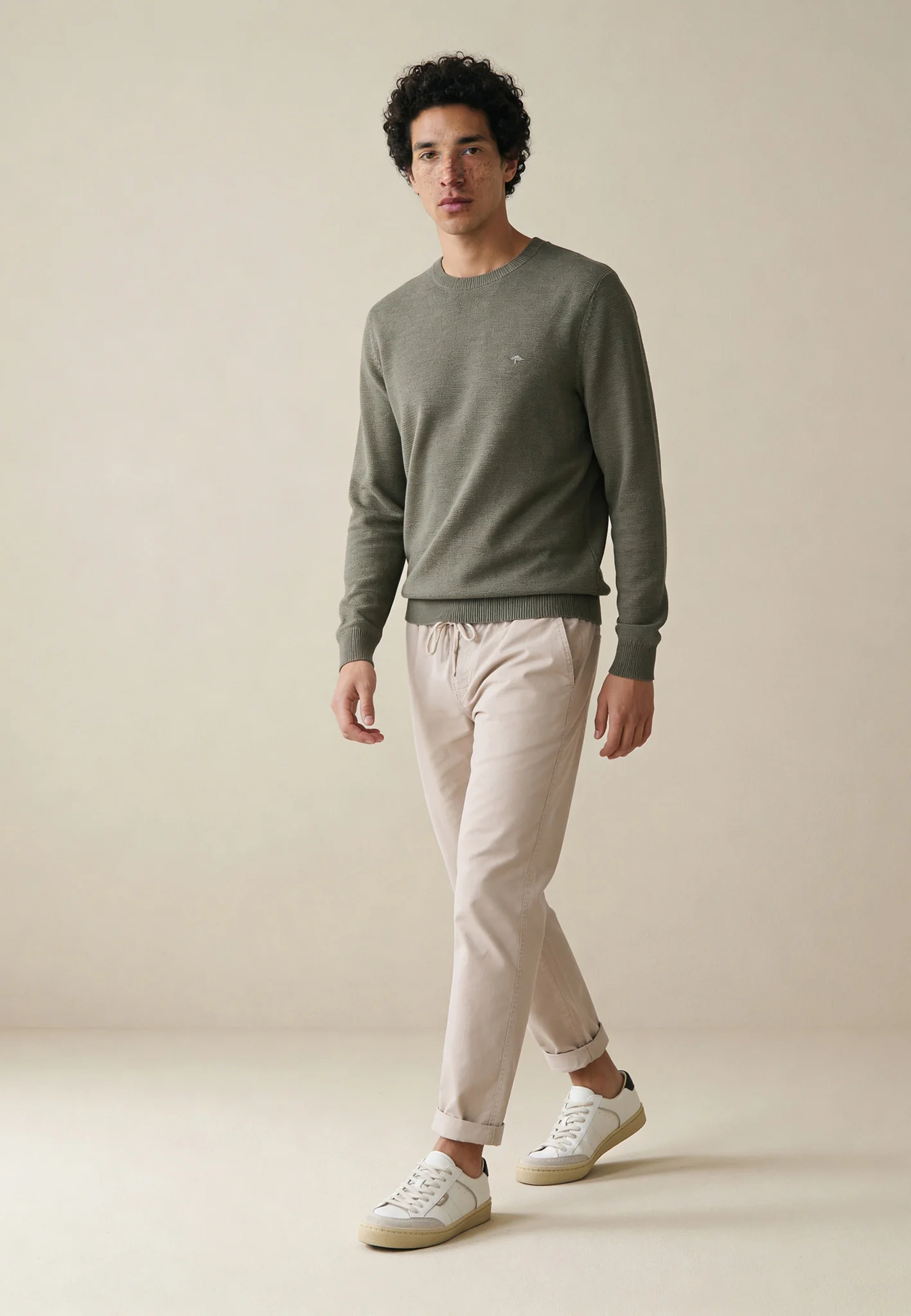 Pullover aus Baumwolle mit Rundhalsausschnitt – Air Cotton - Image 49