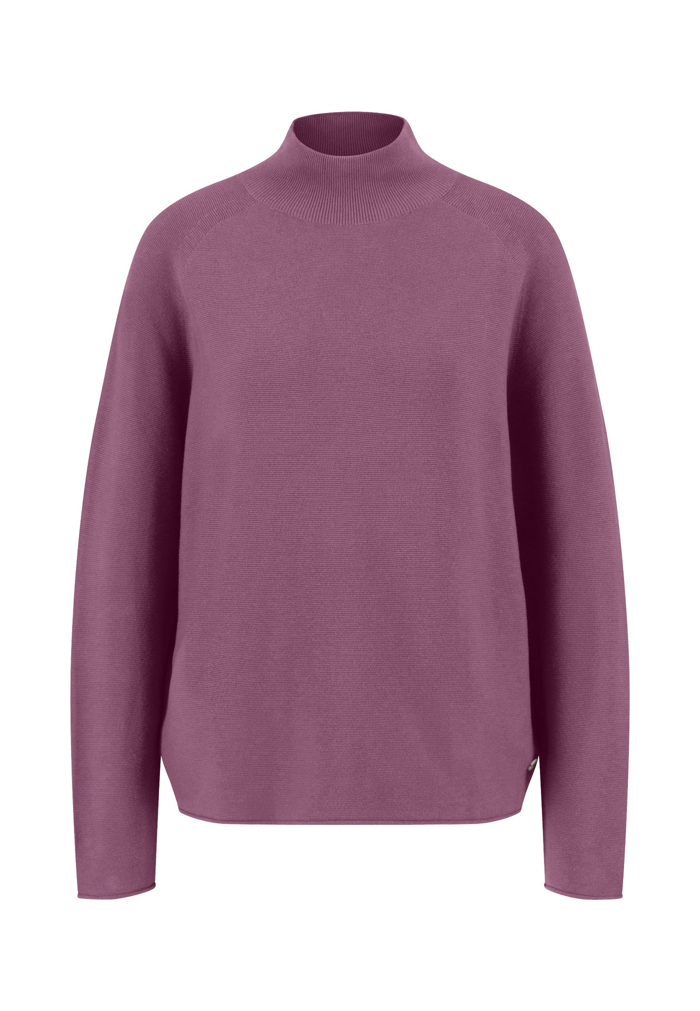 Pullover aus Baumwolle mit Stehkragen und Feinstruktur - Image 11