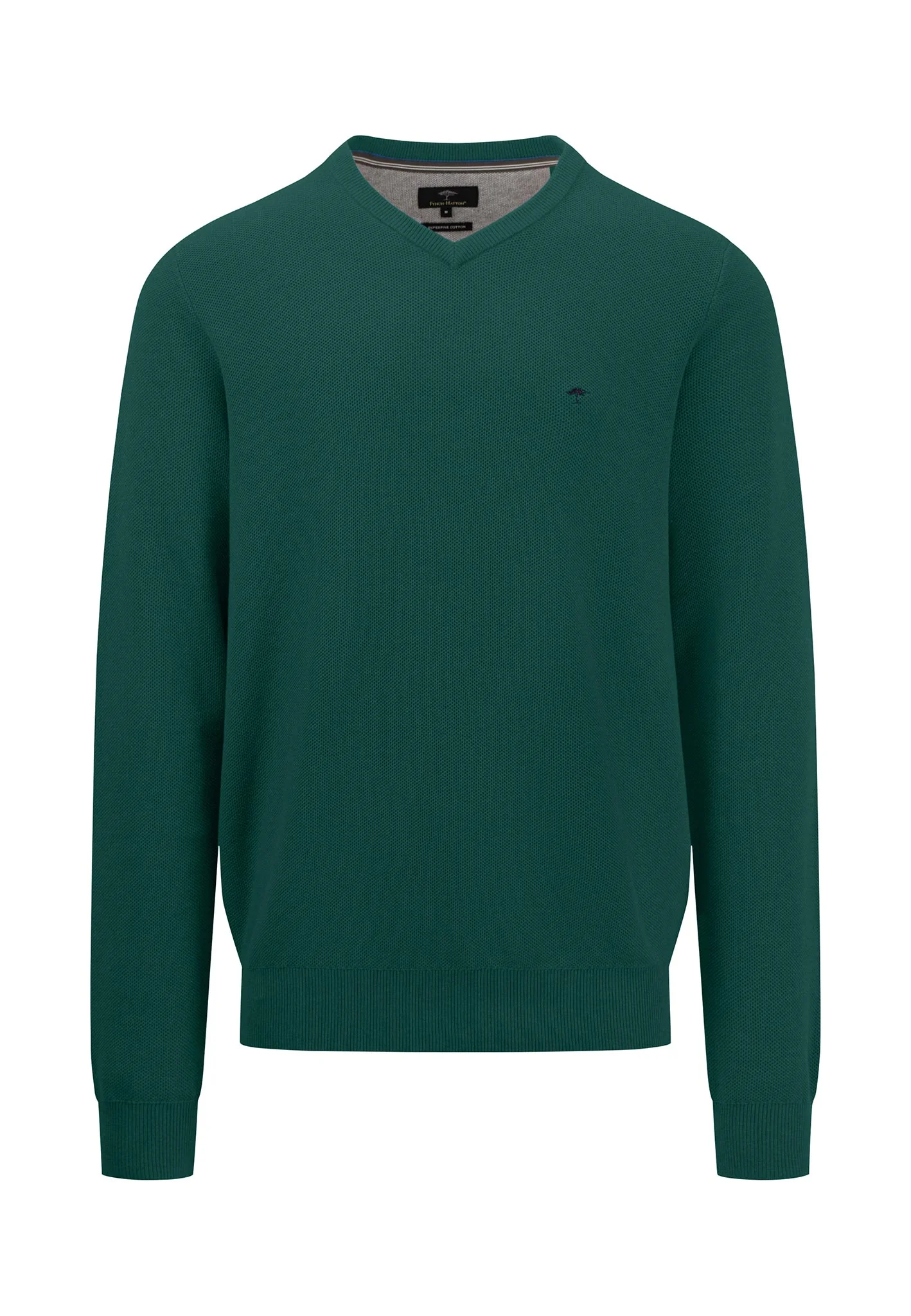 Pullover aus Baumwolle mit V-Ausschnitt - Image 10
