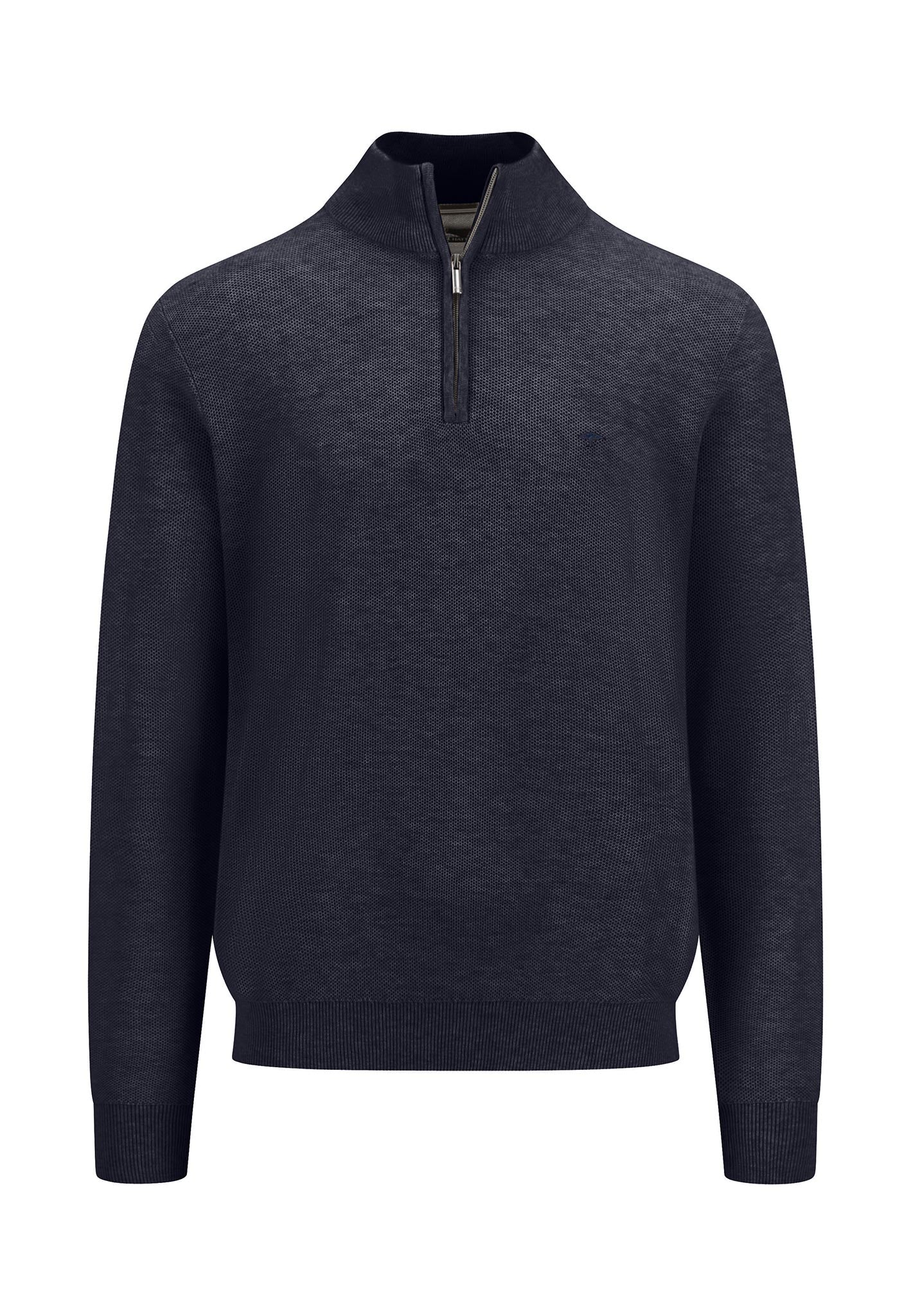 Pullover aus Baumwolle mit Wabenstruktur