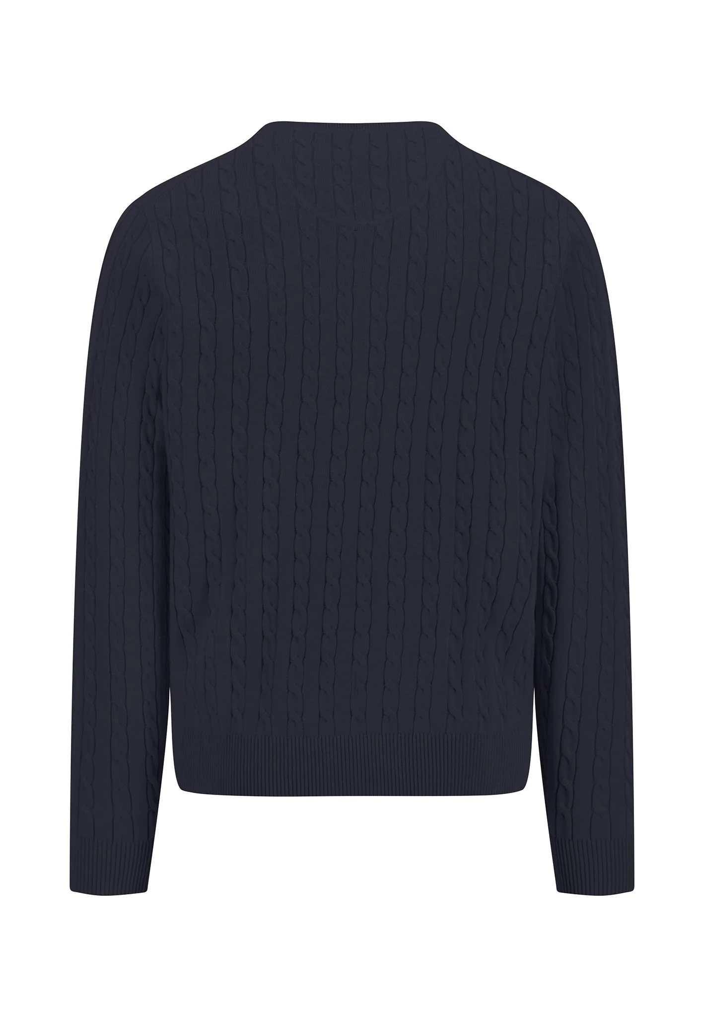 Pullover aus Baumwolle mit Zopfstrickmuster - Image 10