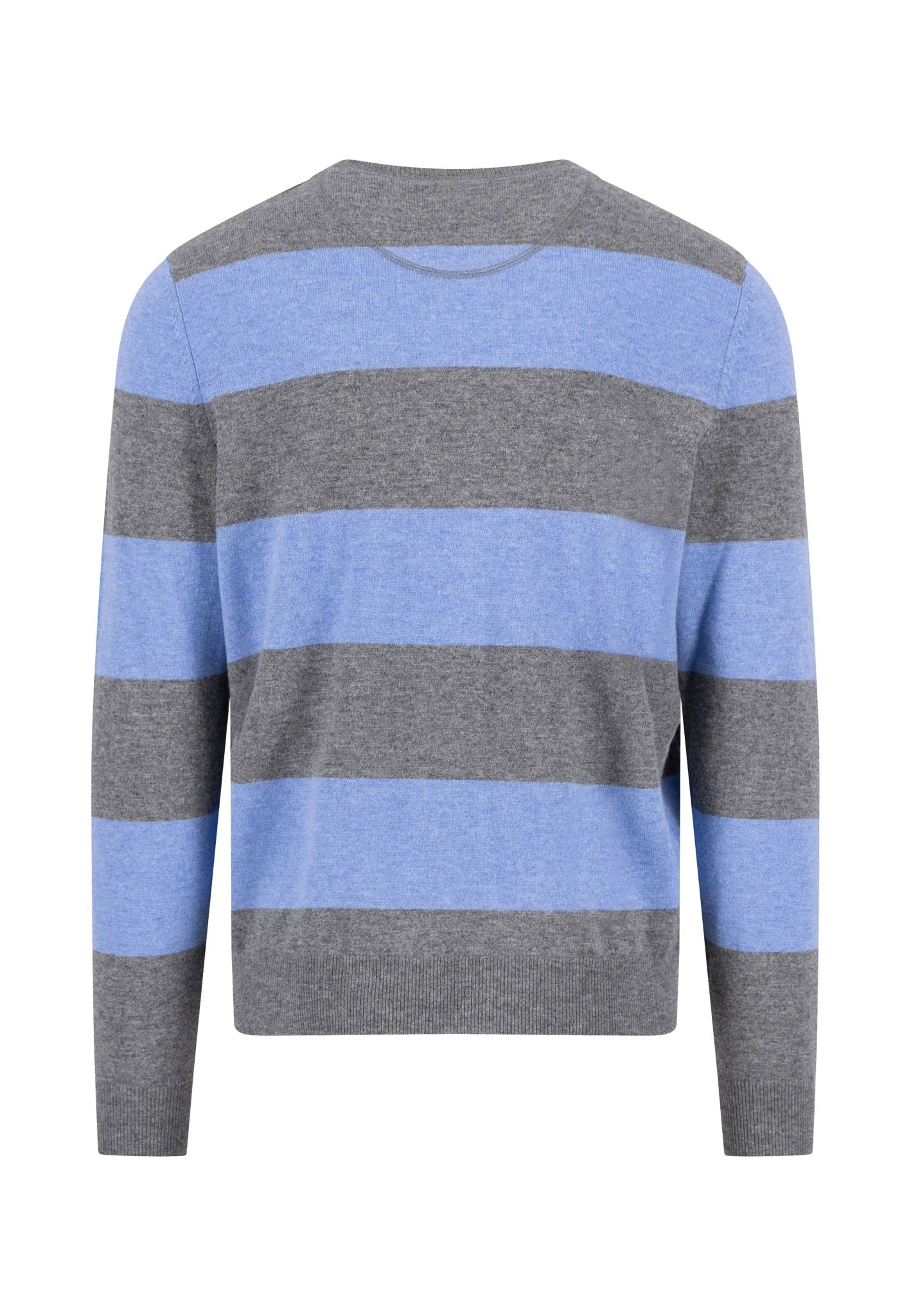Pullover aus Merino-Kaschmir mit Blockstreifenmuster - Image 4