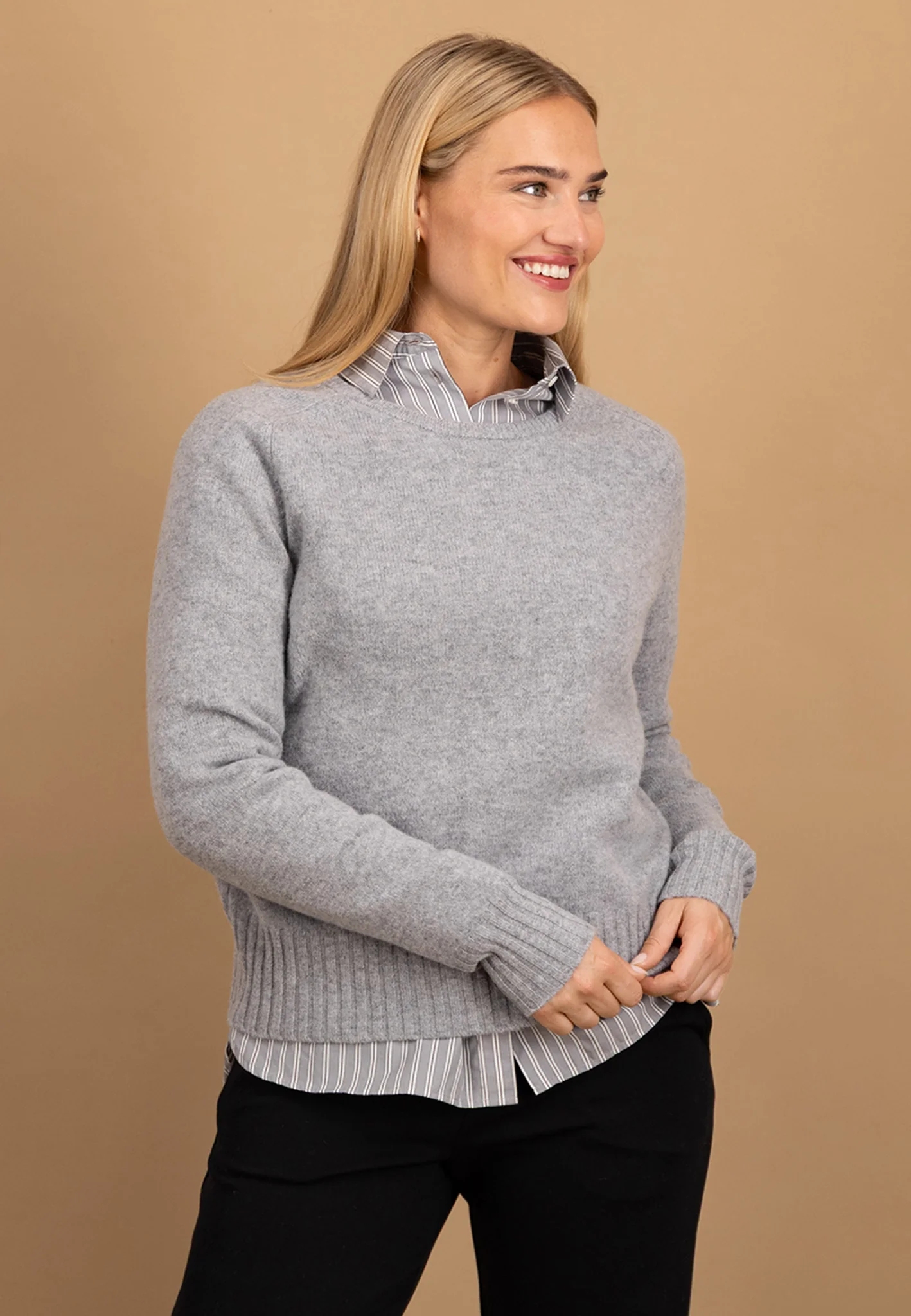 Pullover aus Merinowolle mit Rundhalsausschnitt - Image 7