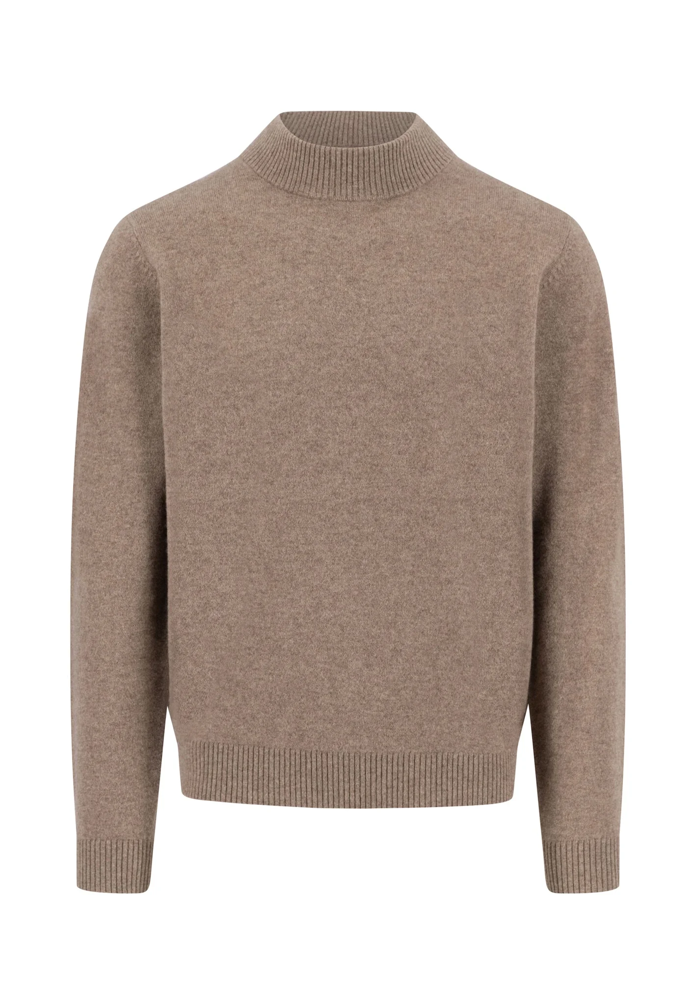 Pullover aus reinem Kaschmir mit Stehbundkragen - Image 5