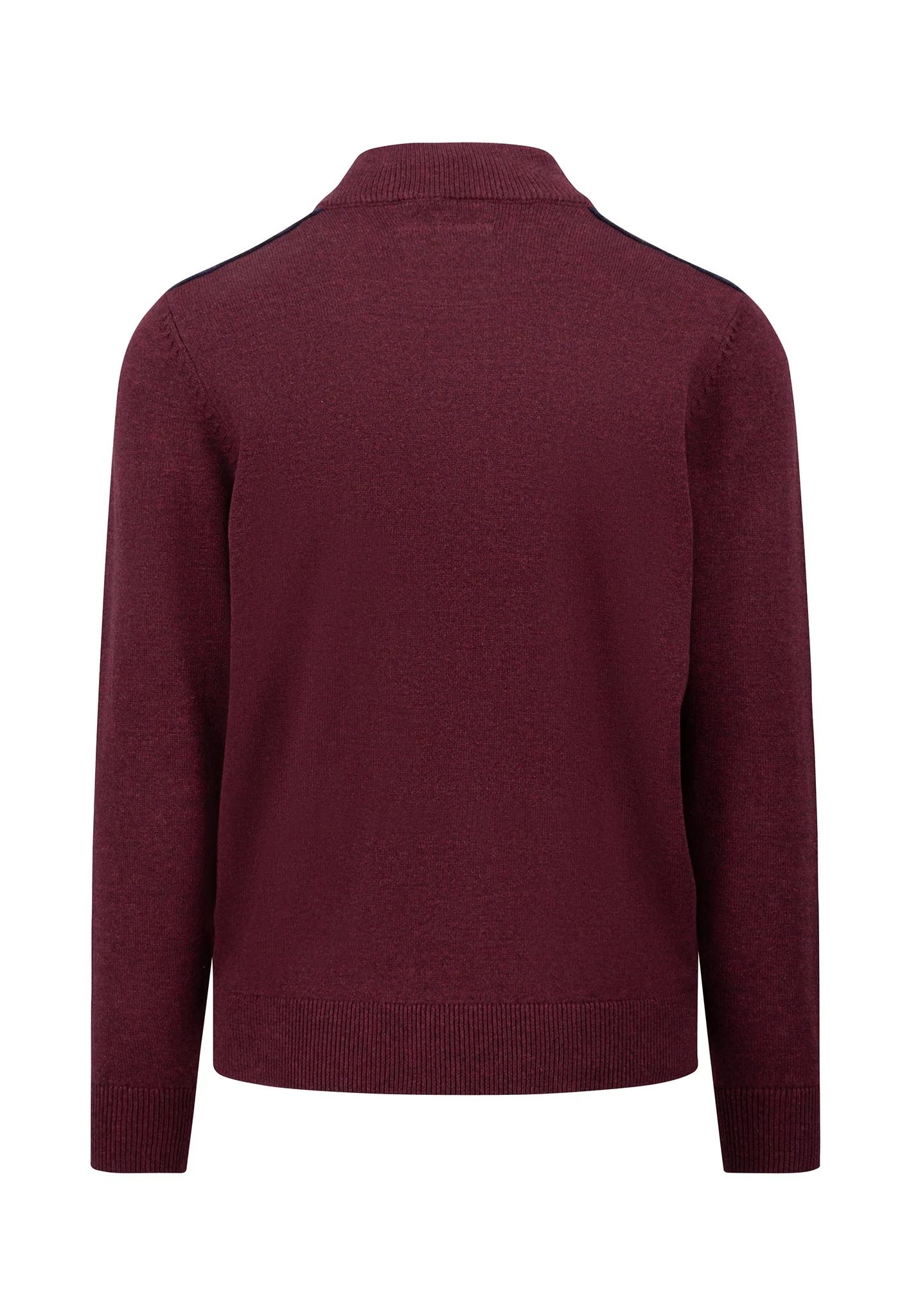 Pullover mit Stehkragen und Kontrastdetails - Image 2